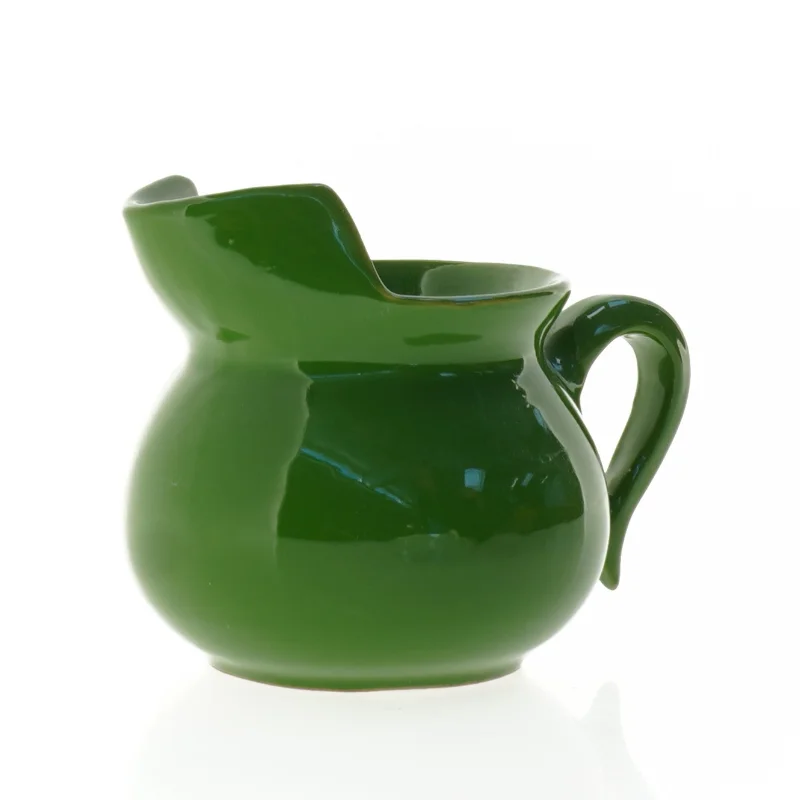 Grøn keramikkande (str. 16 x 12 cm)