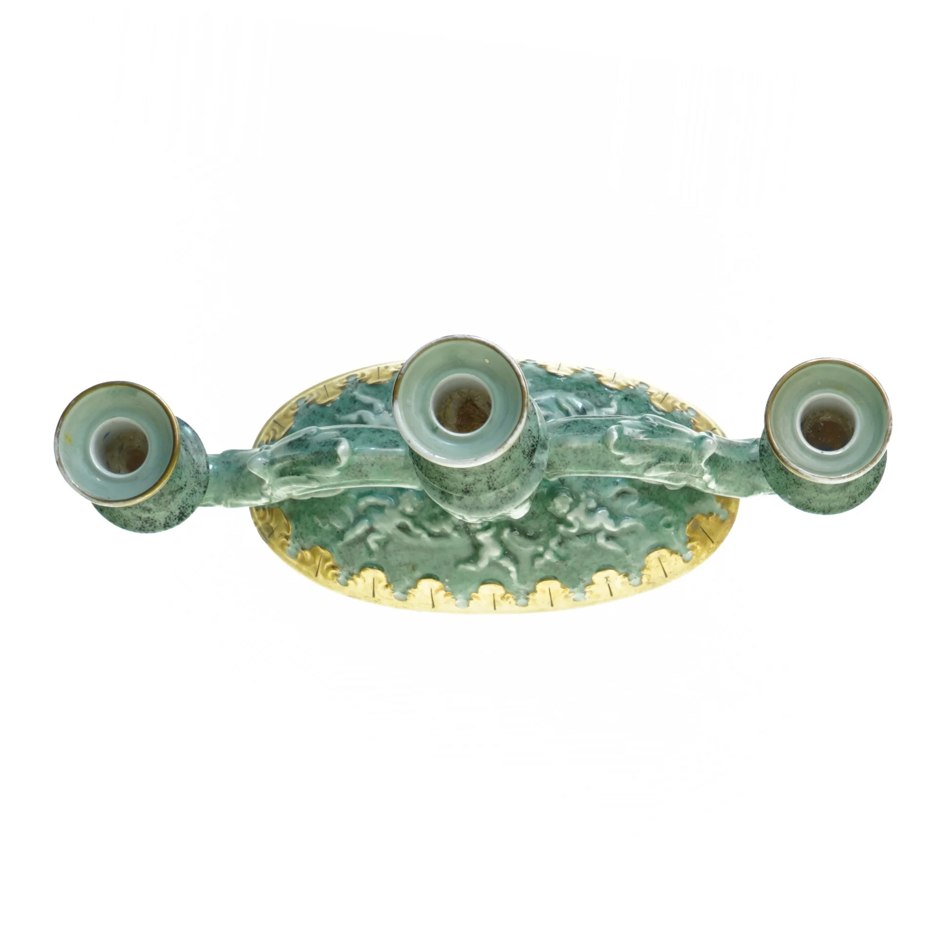 Lysestage fra Bing & Grøndahl (str. 34 x 12 x 18 cm)