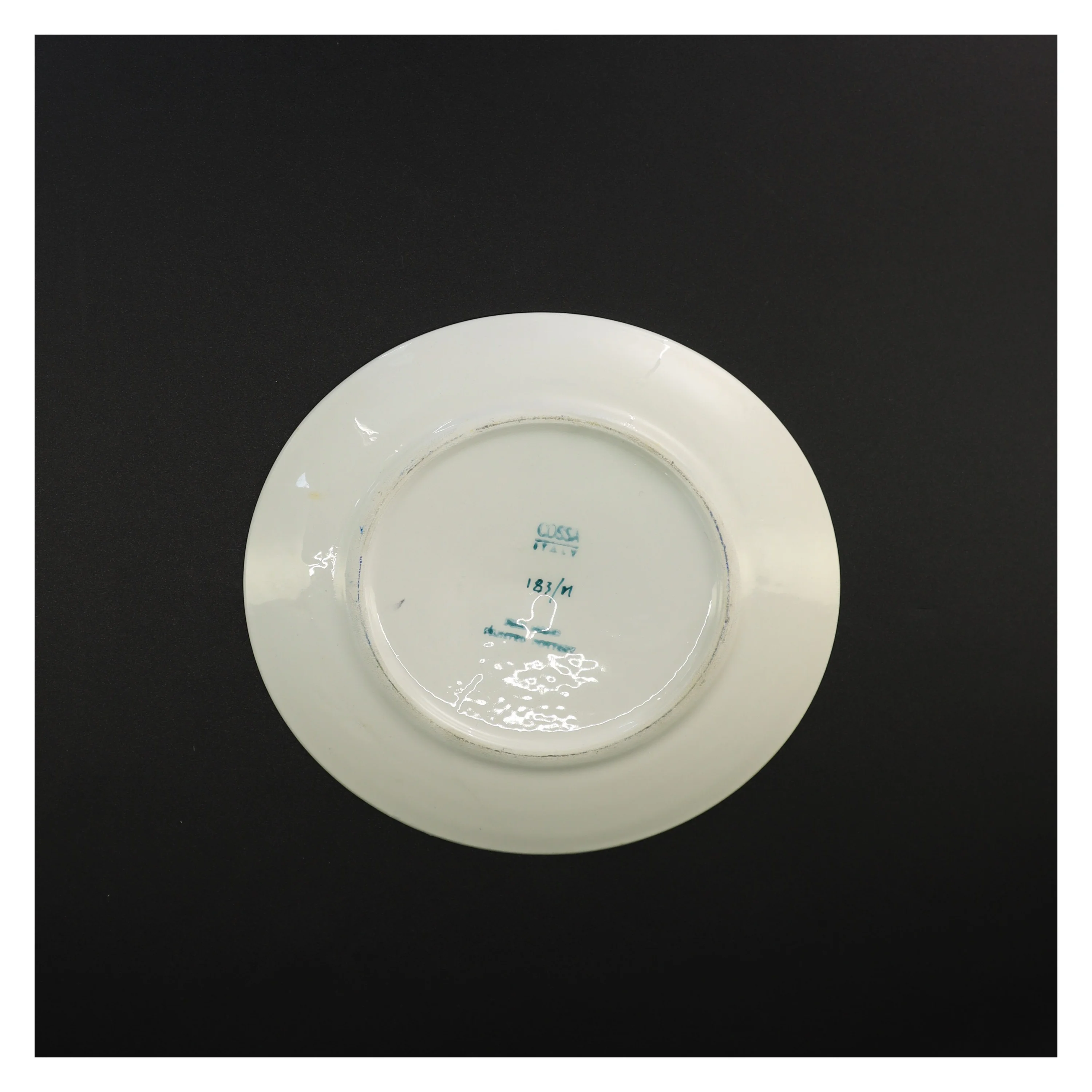 Håndmalet porcelænstallerken