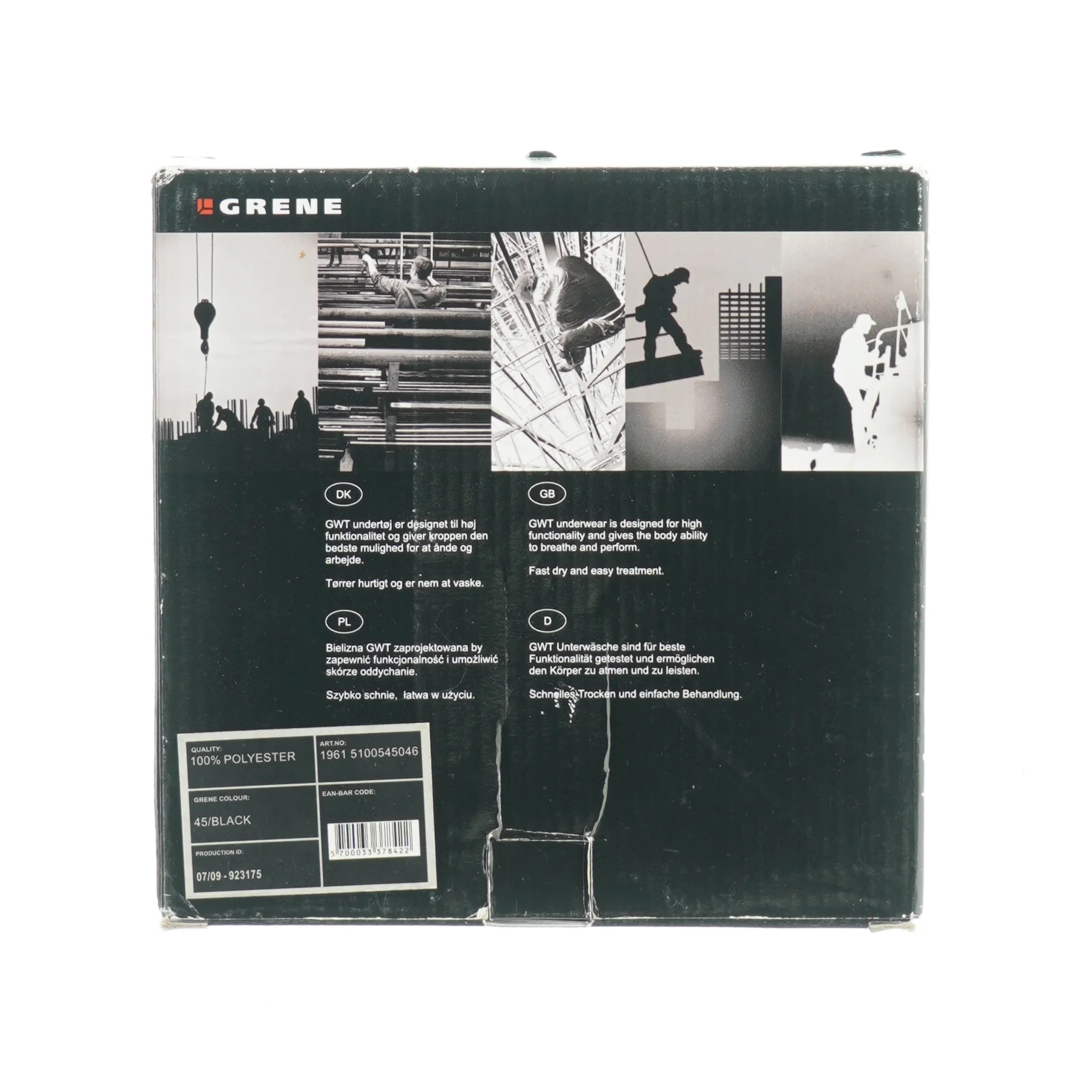 Lange underbukser fra GWT (str. XS)