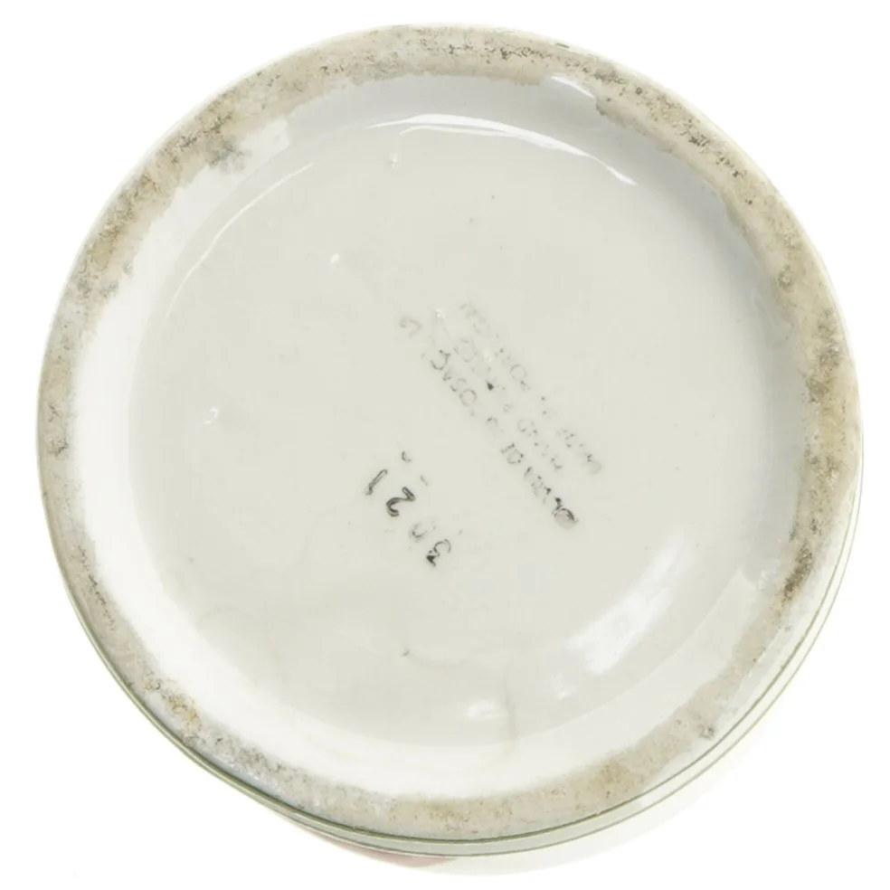 Blomsterdesignet porcelænsvase (str. 20 x 11 cm)