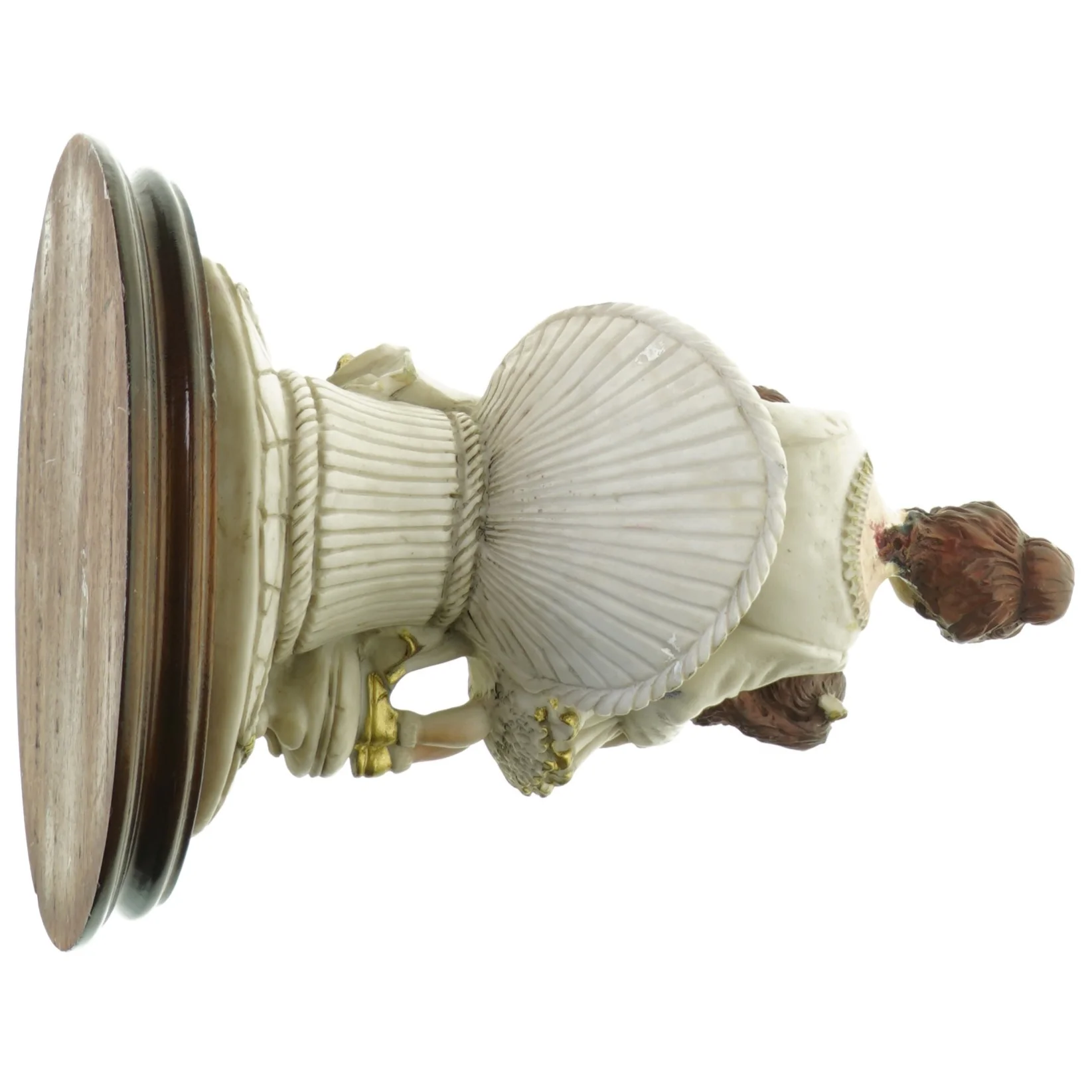 Figur af mor med børn (str. 23 x 29 cm)