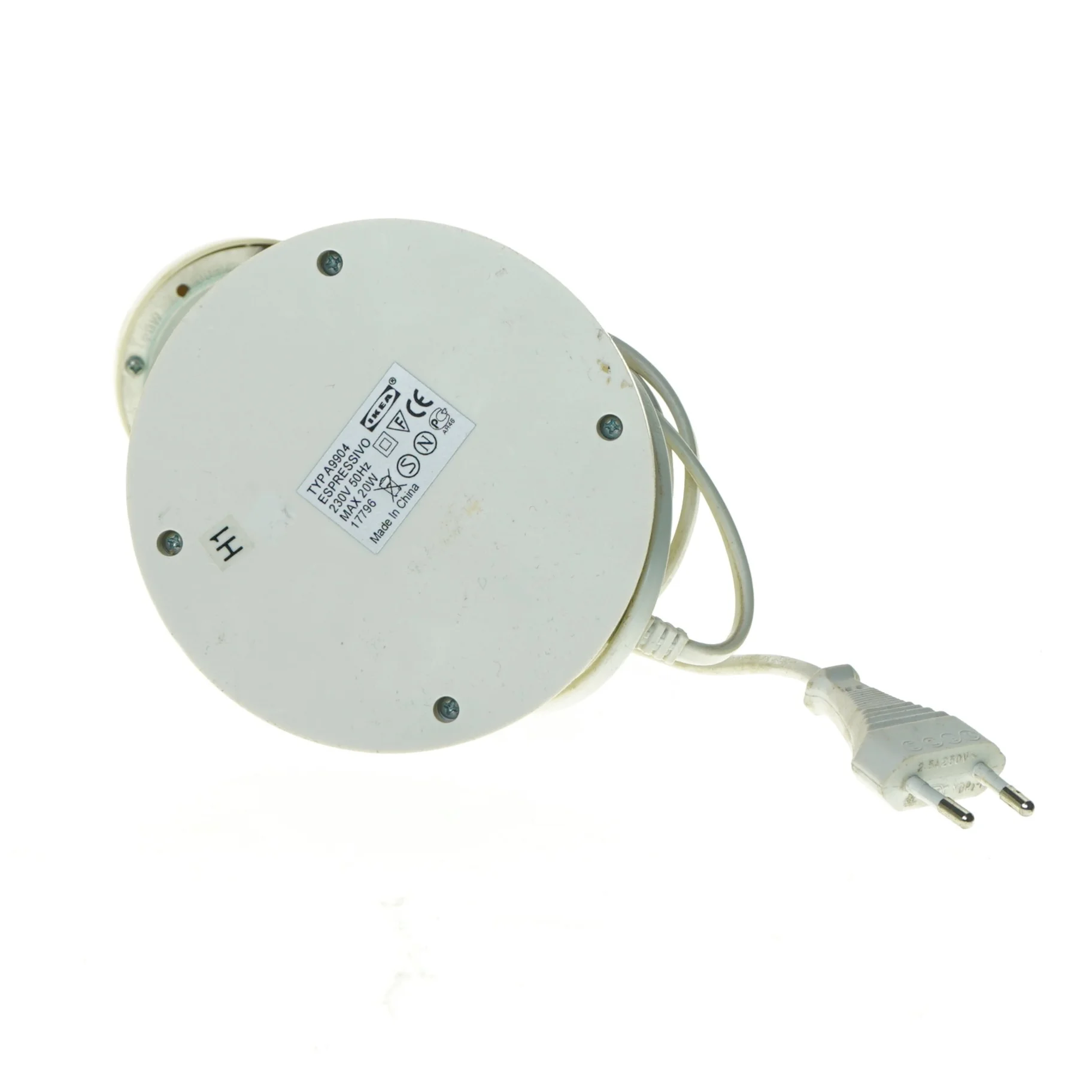 Lampe fra Ikea (str. 25 x 12 cm)