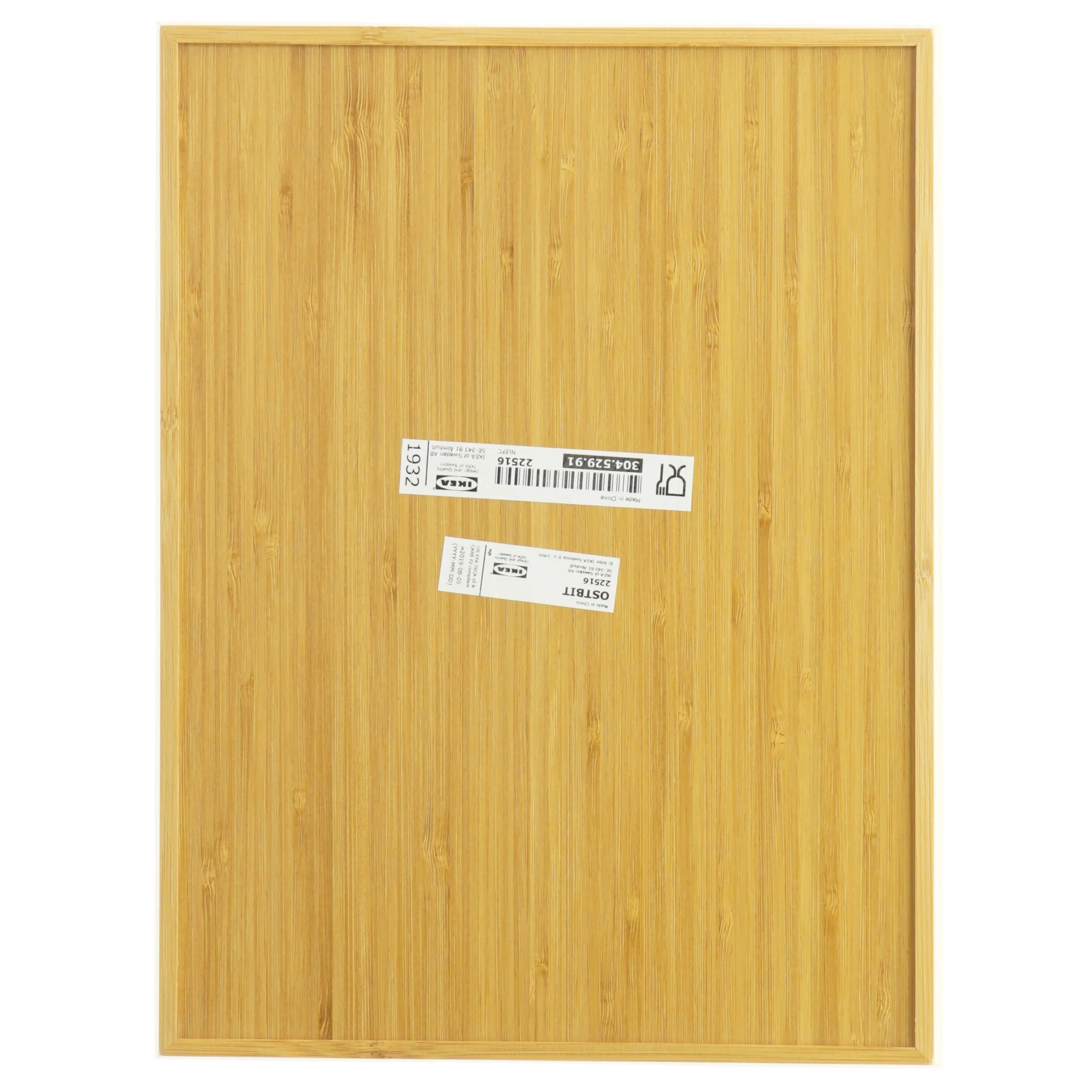 Bambus bakke fra IKEA (str. 32 x 24 cm)