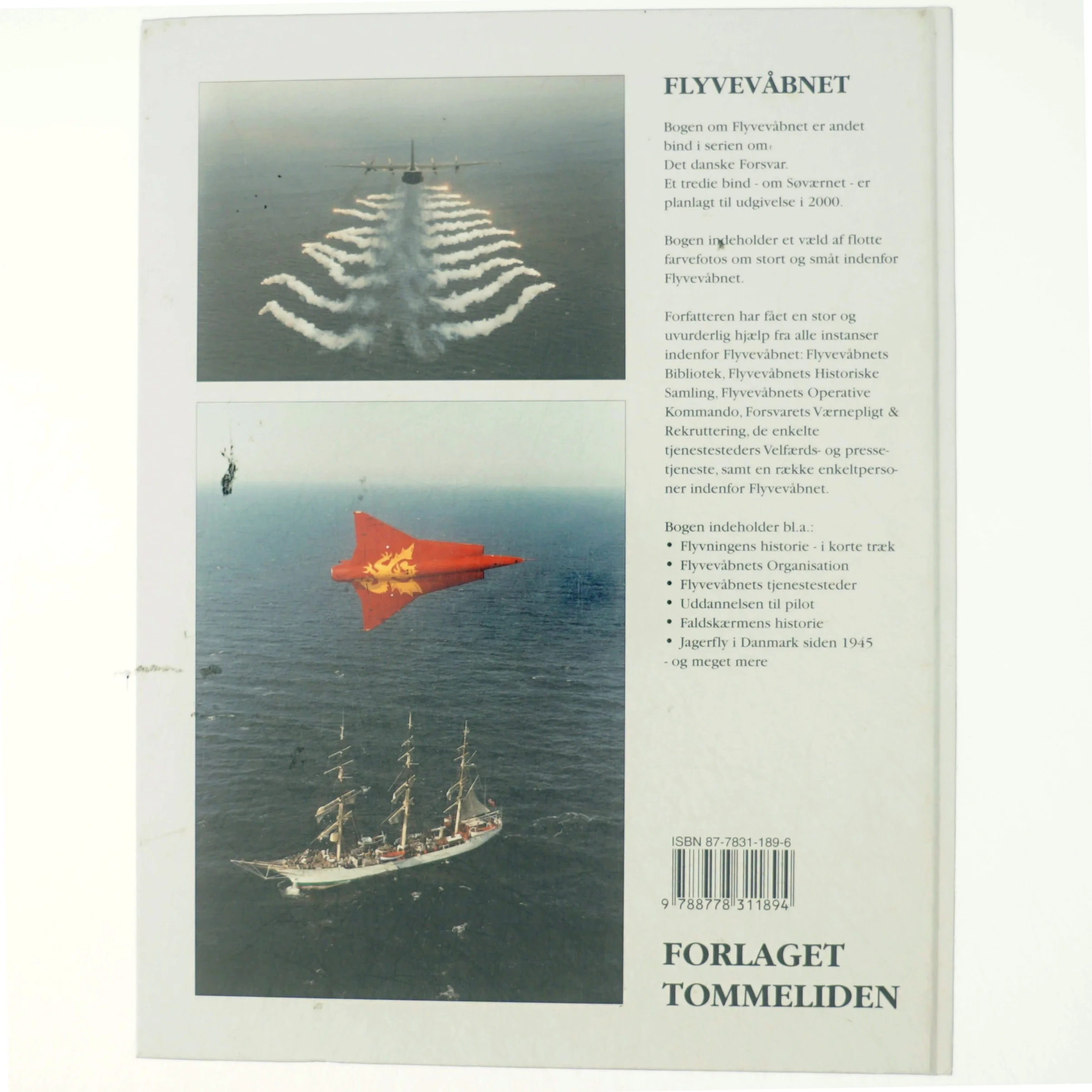 Flyvevåbnet : Danmarks forsvar af Jørgen Hartung Nielsen (Bog)