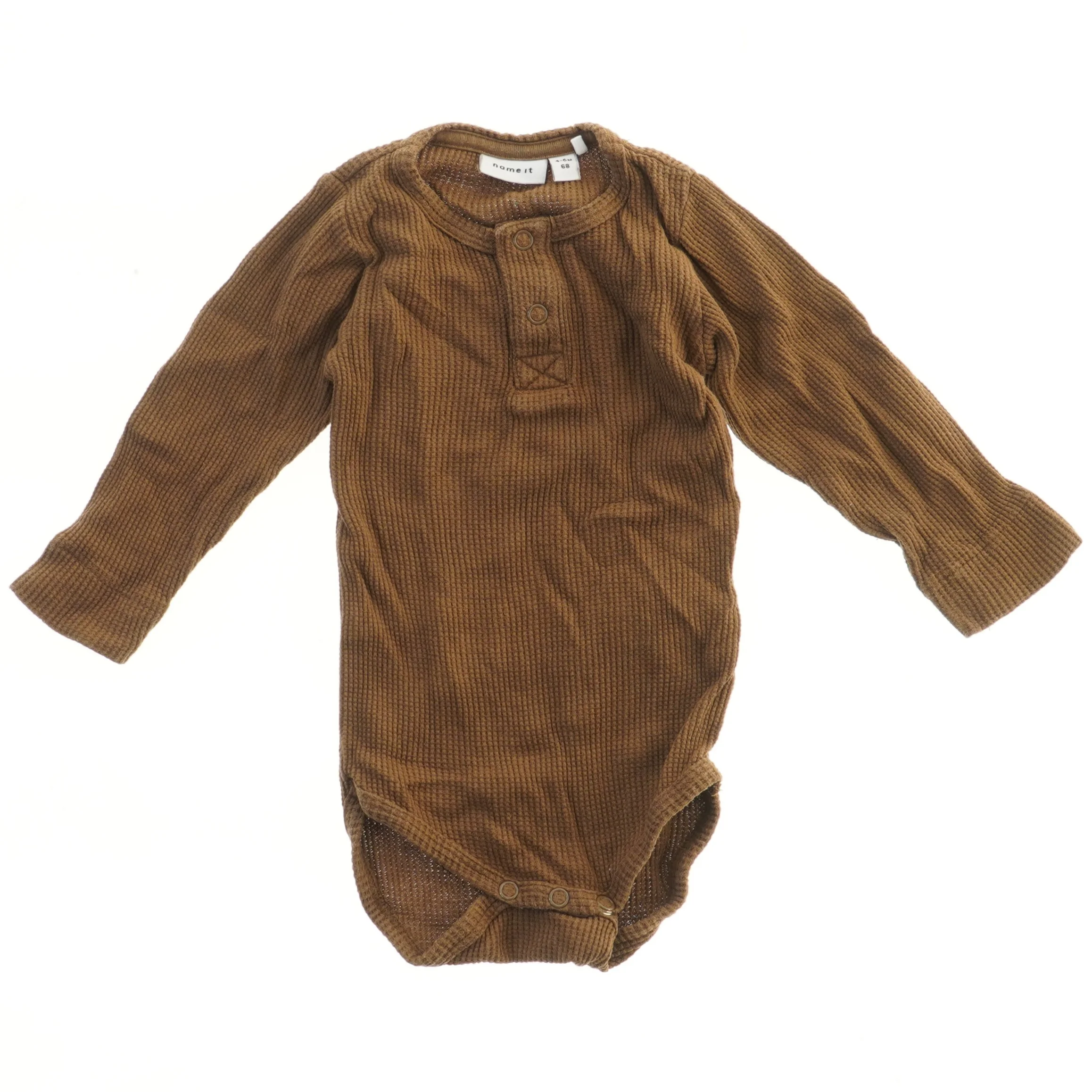 Langærmet bodystocking fra Name It (str. 68)