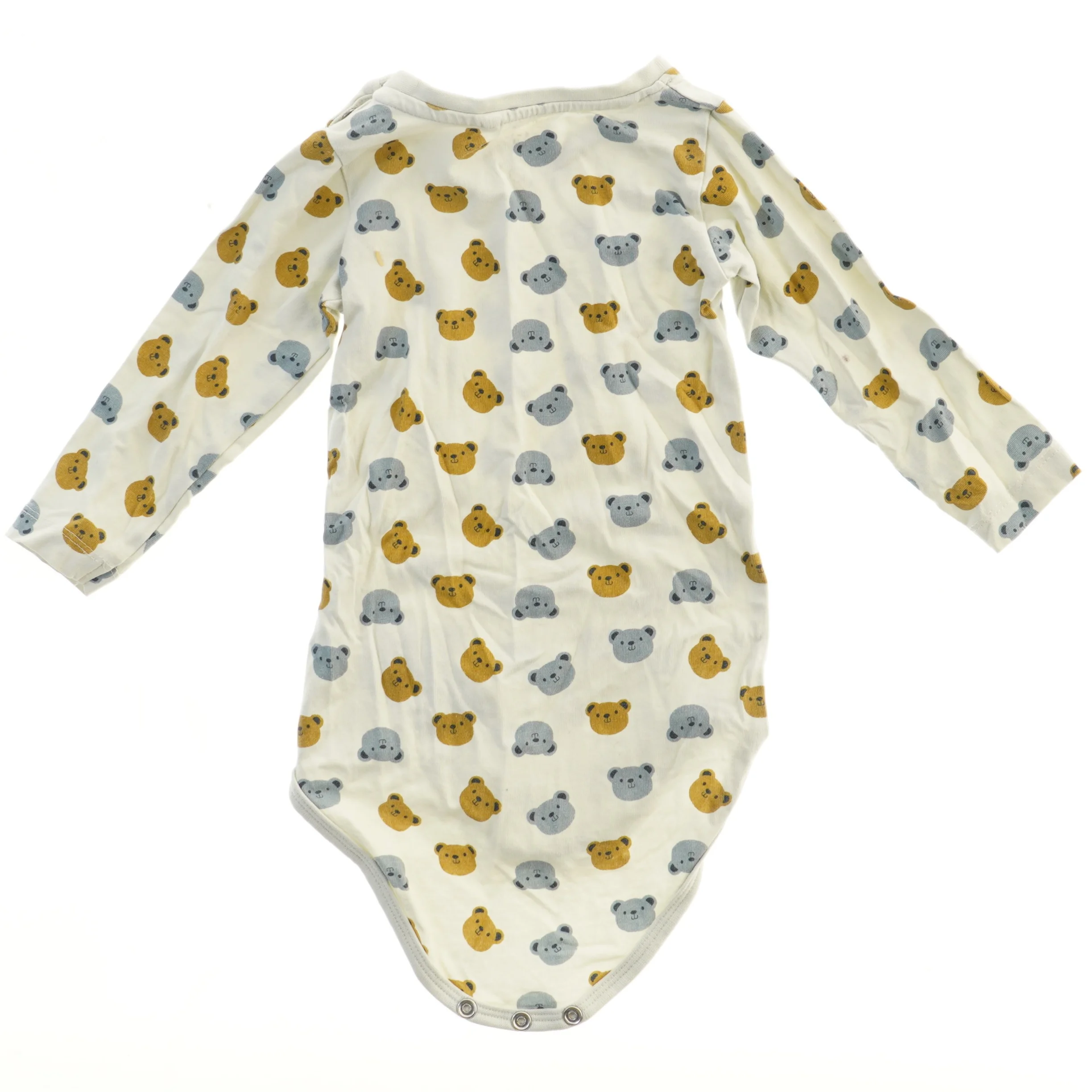 Langærmet bodystocking med bjørneprint fra Name It (str. 74)