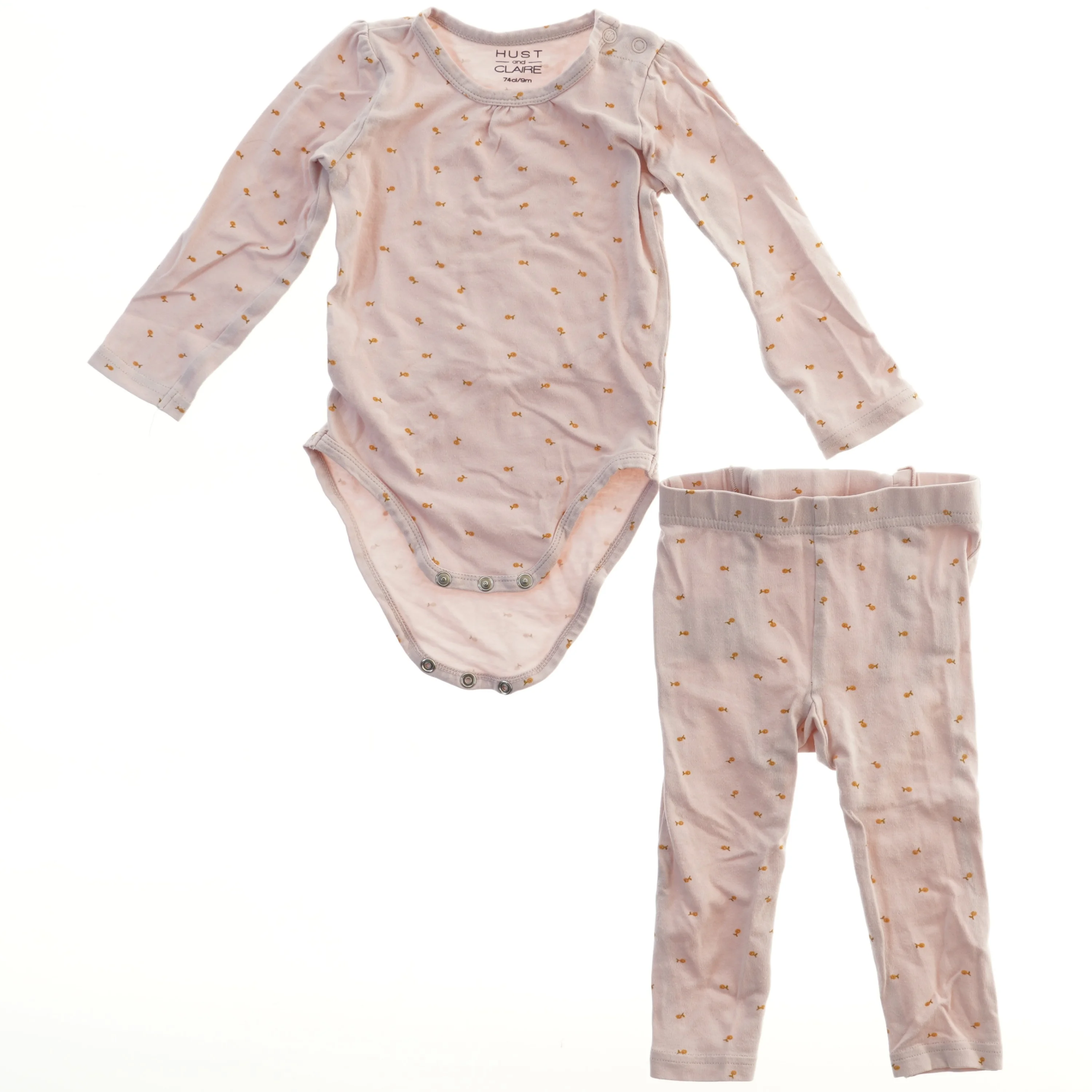 Bodystocking og bukser sæt fra Hust & Claire (str. 74)