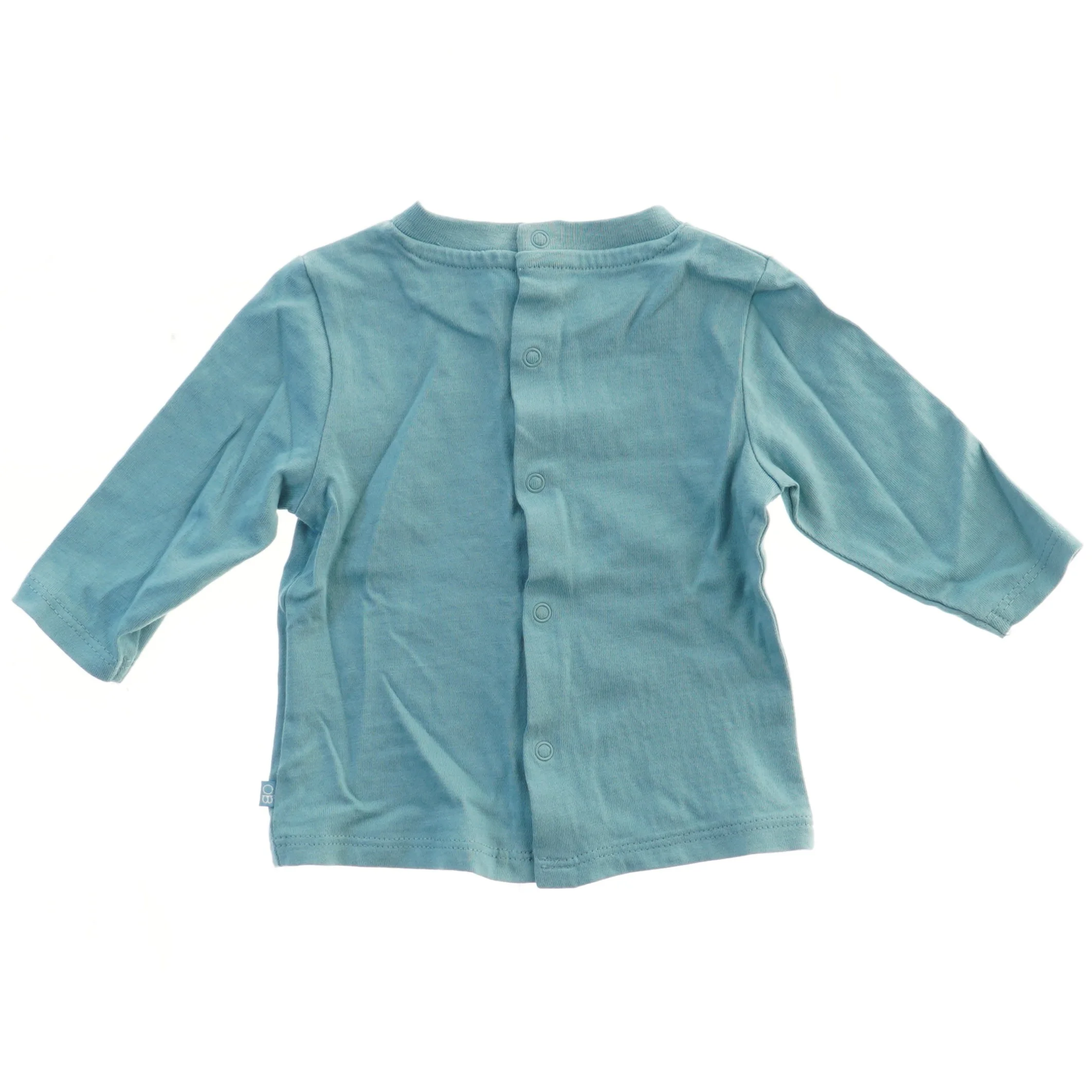 Langærmet bluse med tryk fra Obaïbi (str. 62)