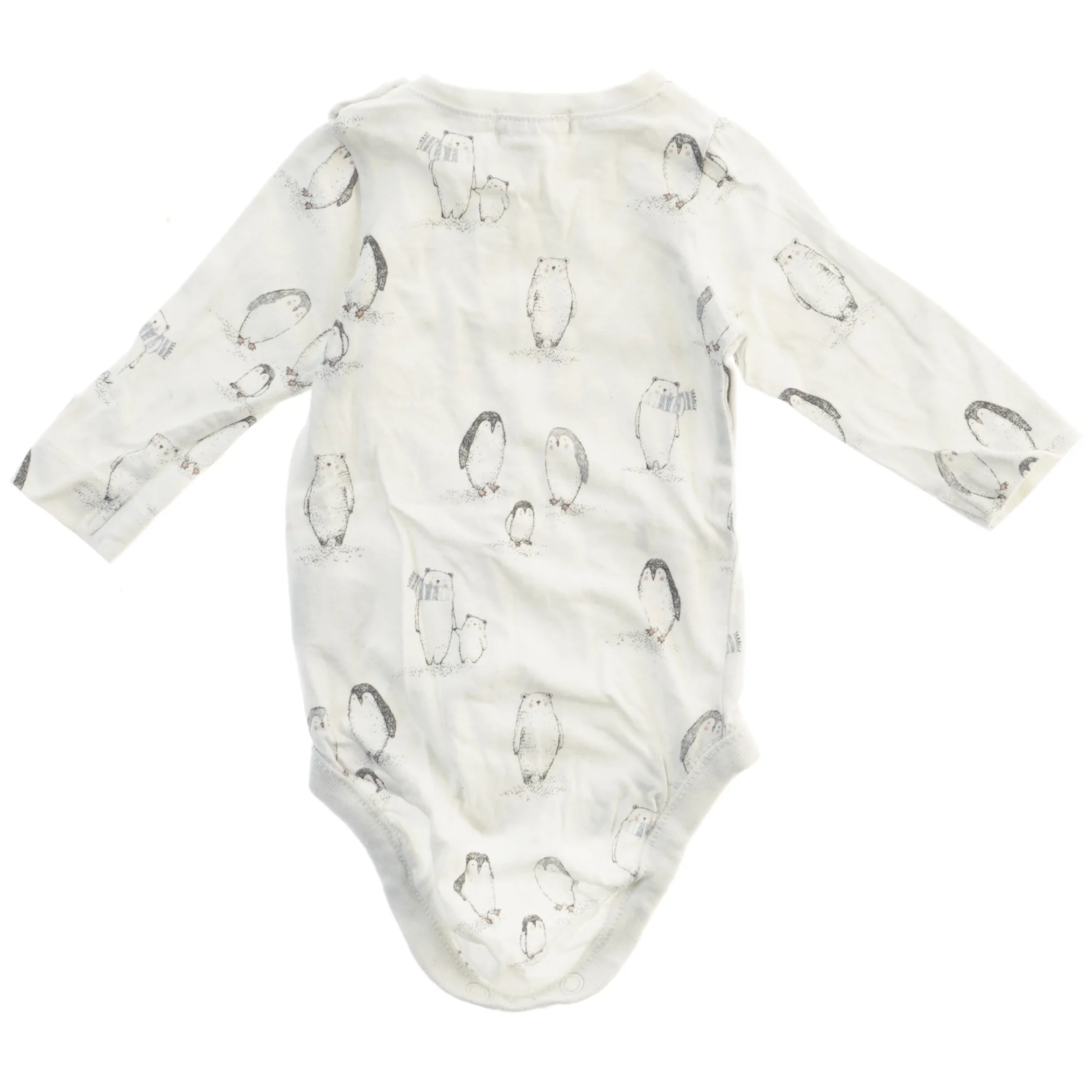 Bodystocking med pingvinmønster fra Newbie (str. 56)
