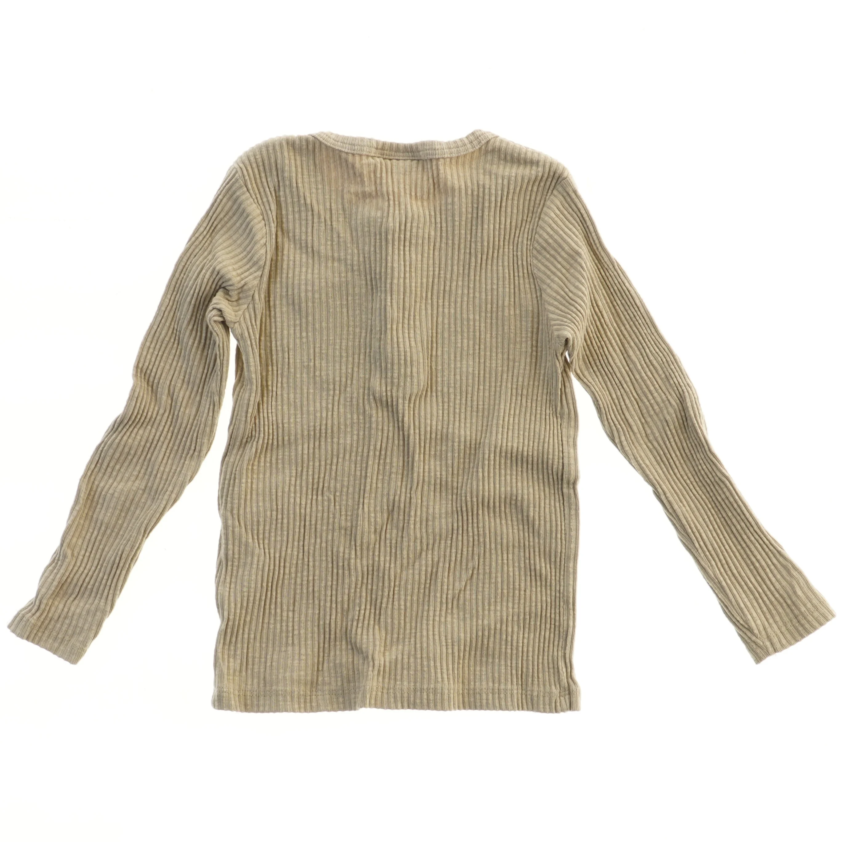 Langærmet stribet bluse fra Lil atelier (str. 98)