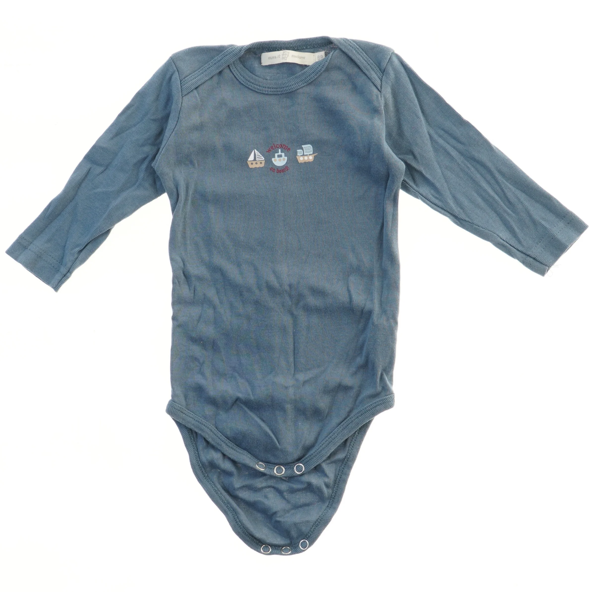 Langærmet bodystocking med motiv fra Name It (str. 68)