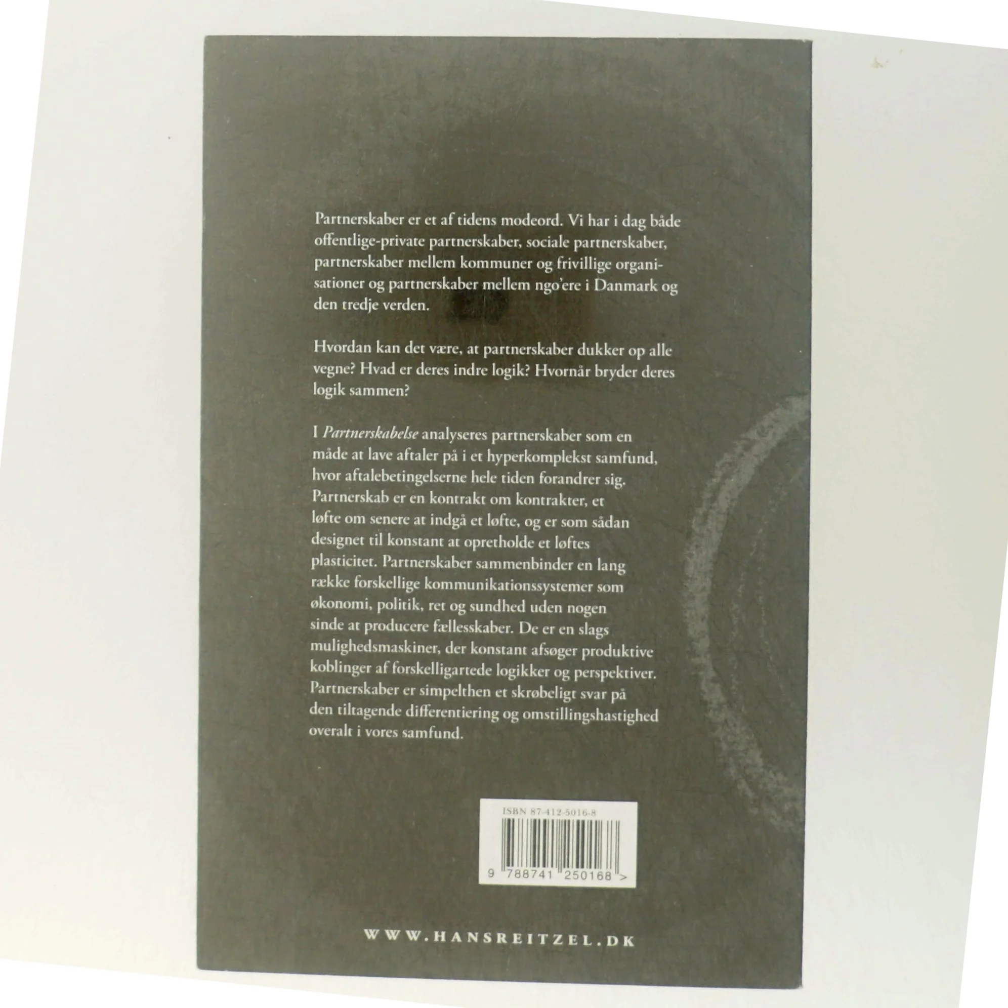 Partnerskabelse af Niels Åkerstrøm Andersen (Bog)