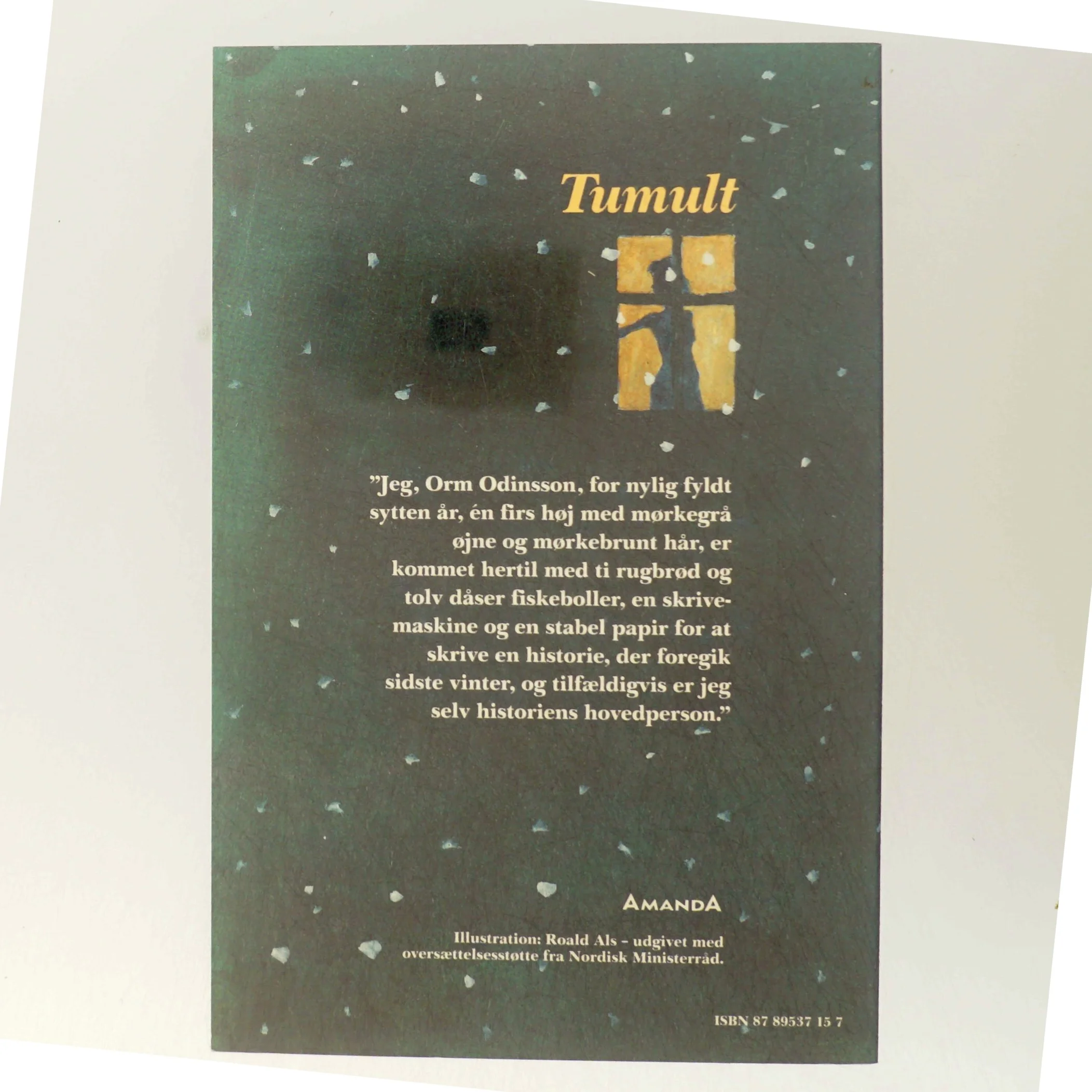 Bog 'Tumult' af Ólafur Haukur Símonarson fra Amanda