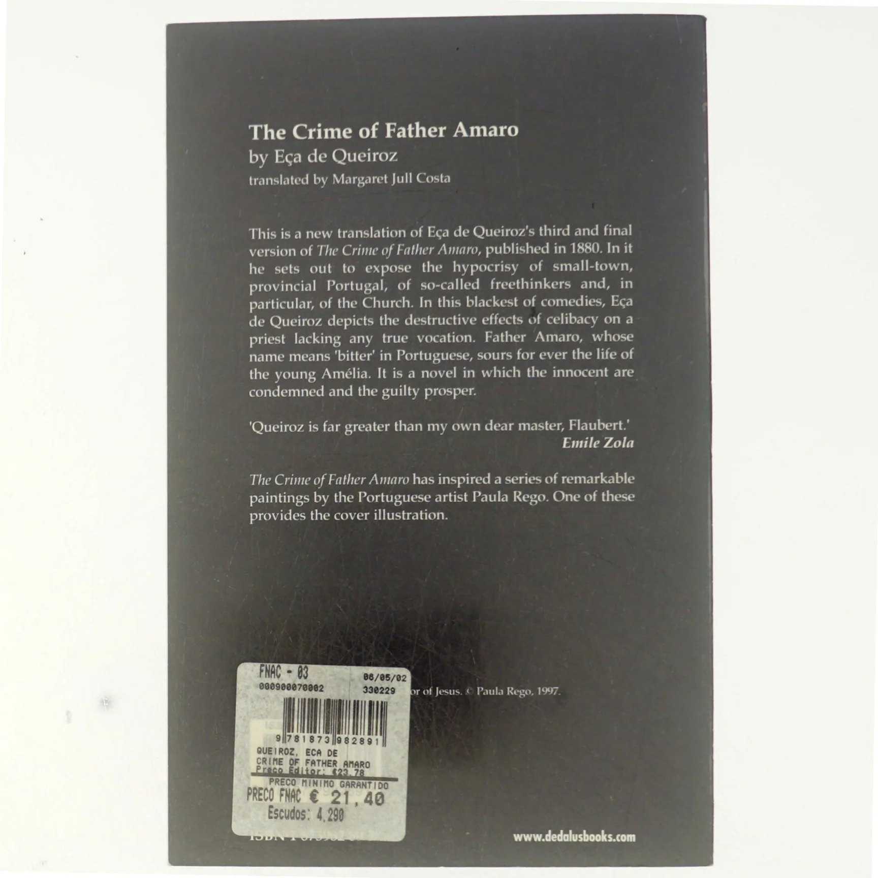 The Crime of Father Amaro af Eça de Queirós (Bog)