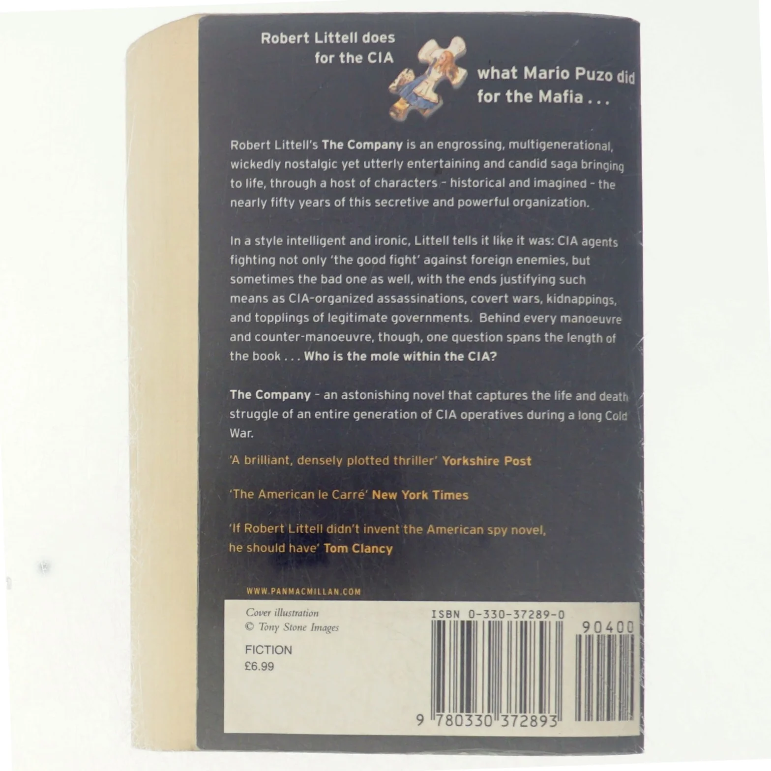 The company : a novel of the CIA af Robert Littell (Bog)