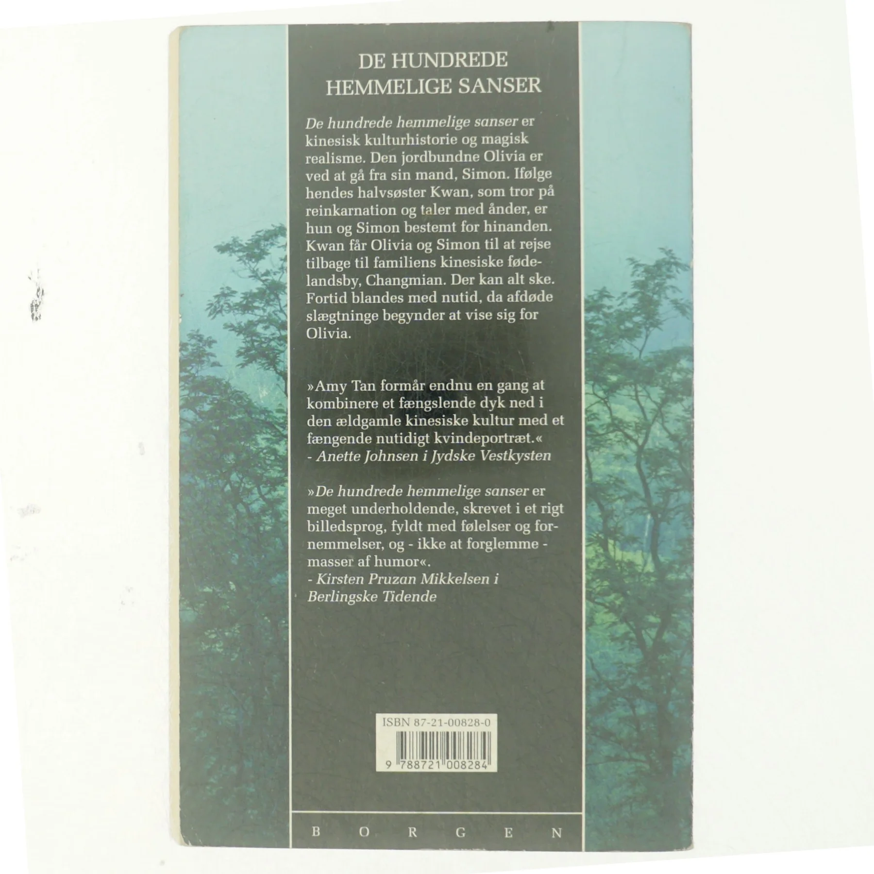 De hundrede hemmelige sanser : roman af Amy Tan (Bog)