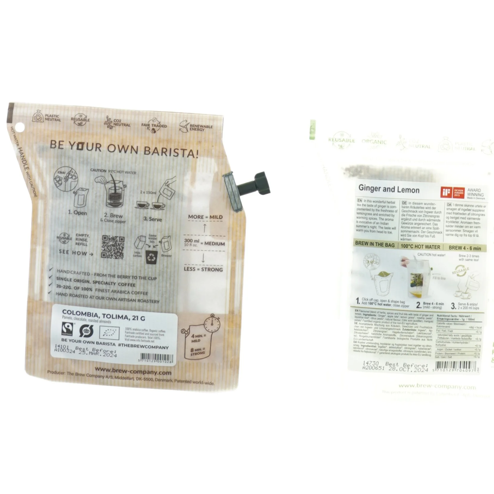 Kaffe og te fra Brew Company (str. 19 x 15 cm)