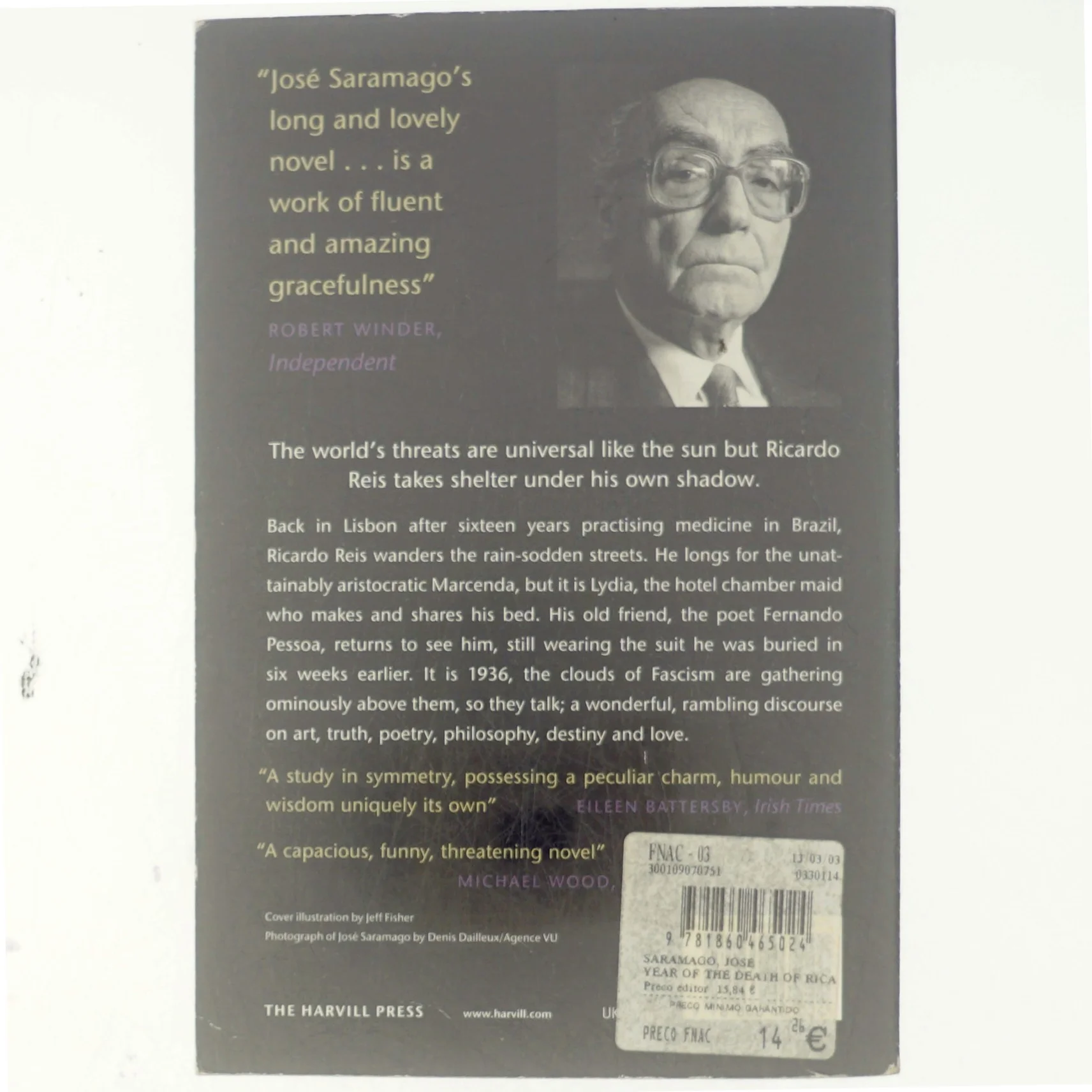 The Year of the Death of Ricardo Reis af José Saramago (Bog)