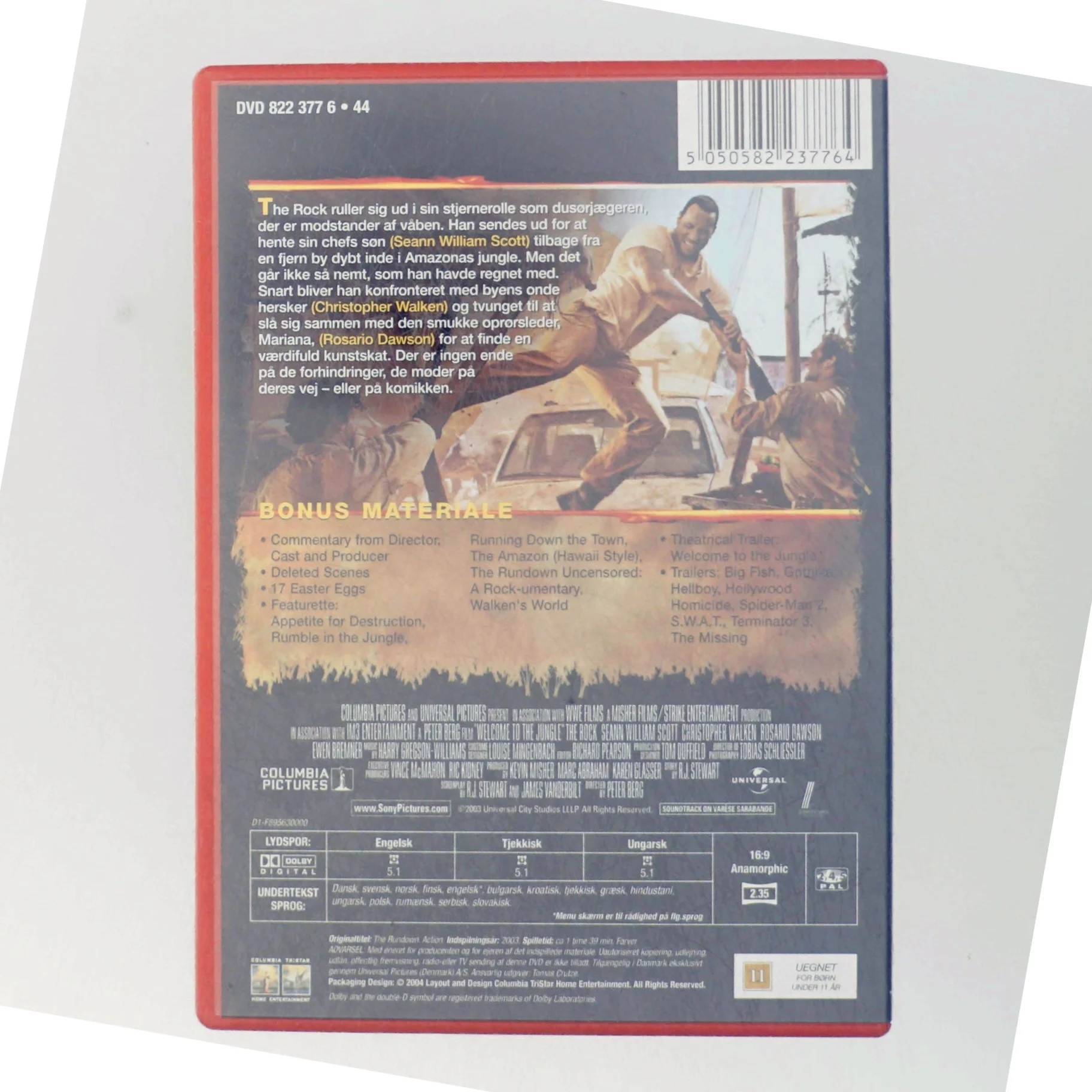 Actionfilm på DVD, welcome to the jungle