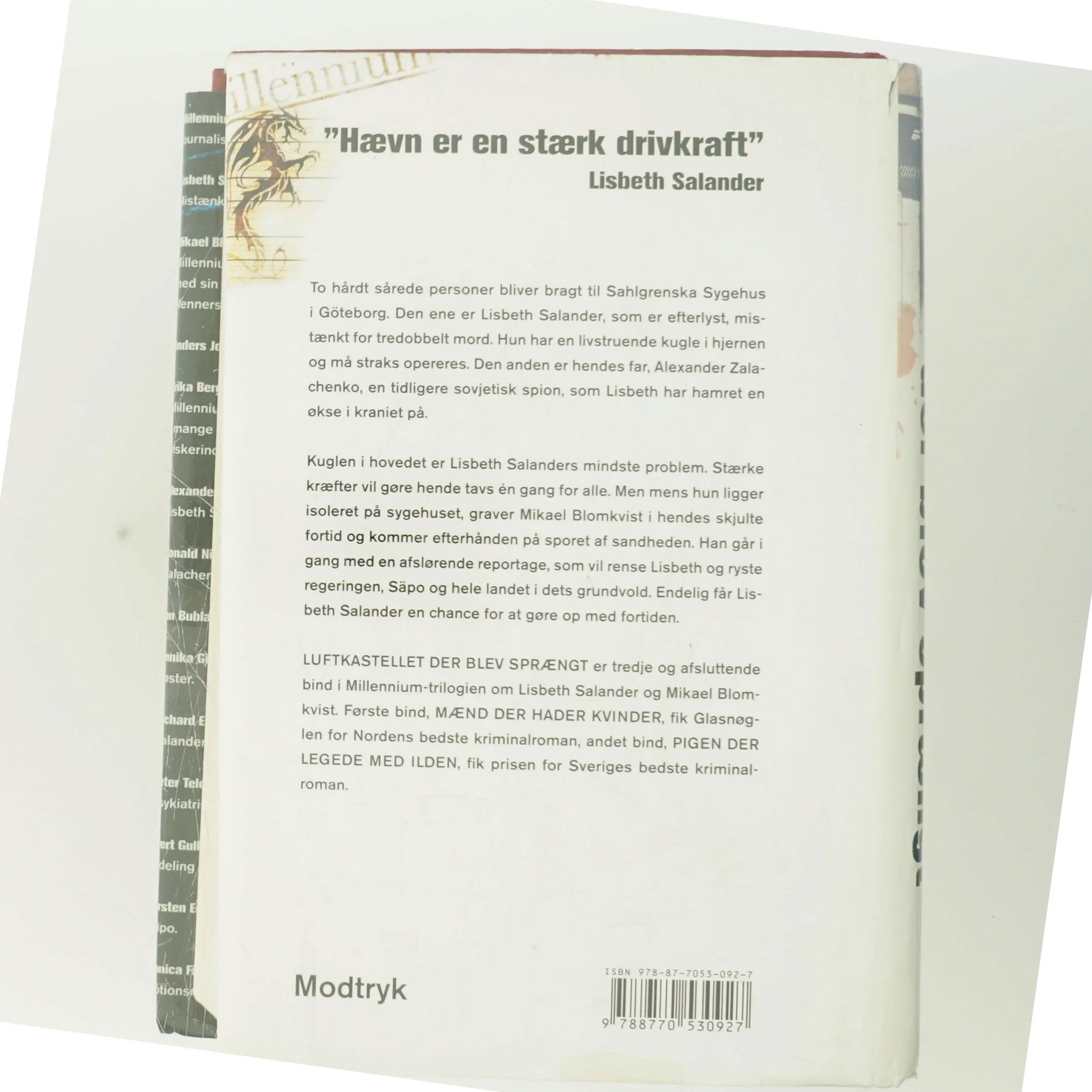 Luftkastelletderblevsprngt Stir up a Hornets' Nest of Girl. Shi Dige Larsen. the Danish Original. Hardcover](chinese Edition) af Stieg Larsson (Bog)