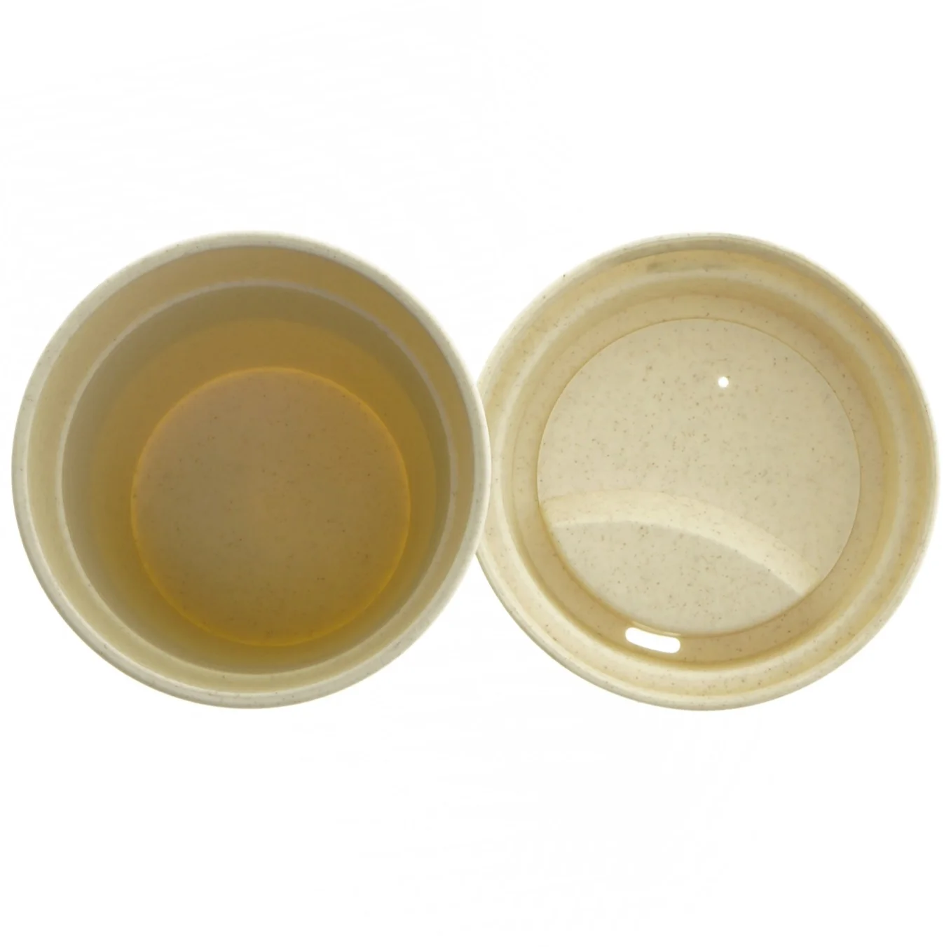 Genanvendelig kaffekrus med låg (str. 12 cm) fra Formue Pleje