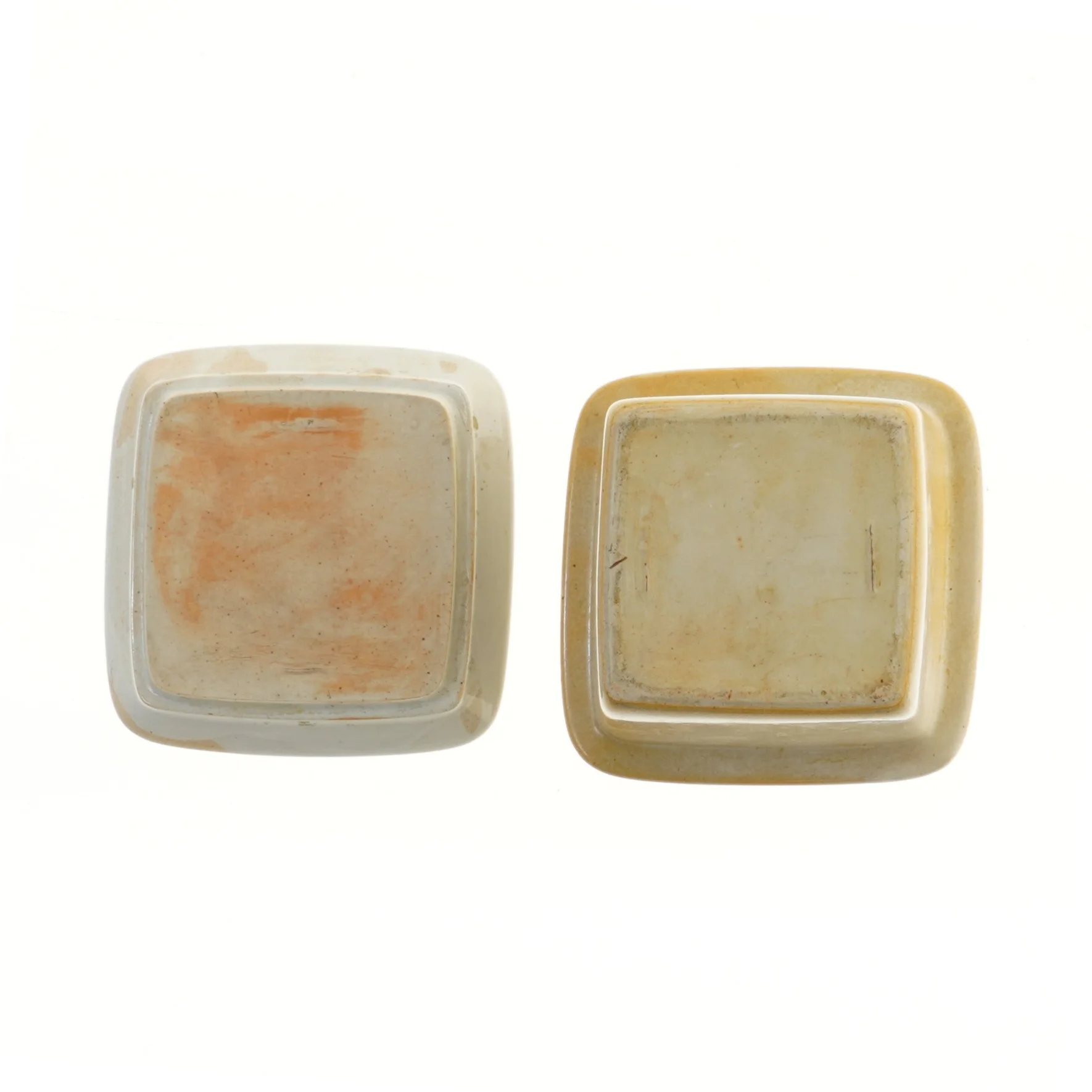 Ildfast patéform med låg/fad (str. 8x13x13 cm)