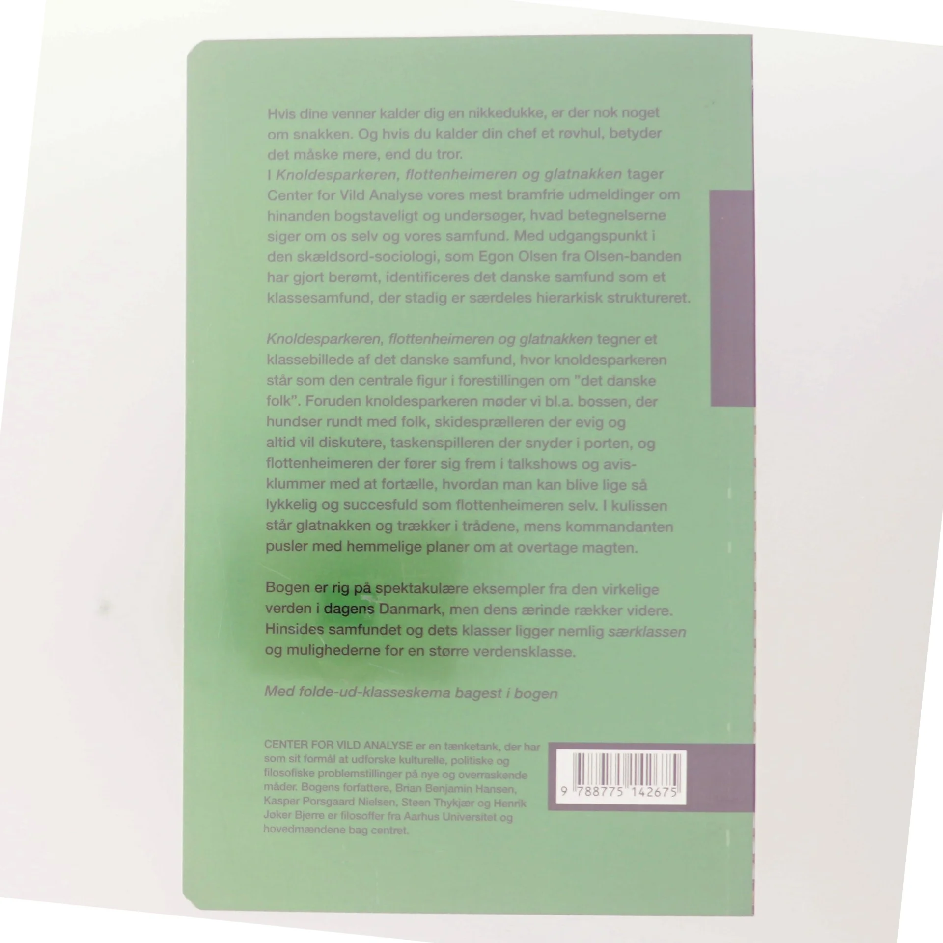 Knoldesparkeren, flottenheimeren og glatnakken af Steen Thykjær (Bog)