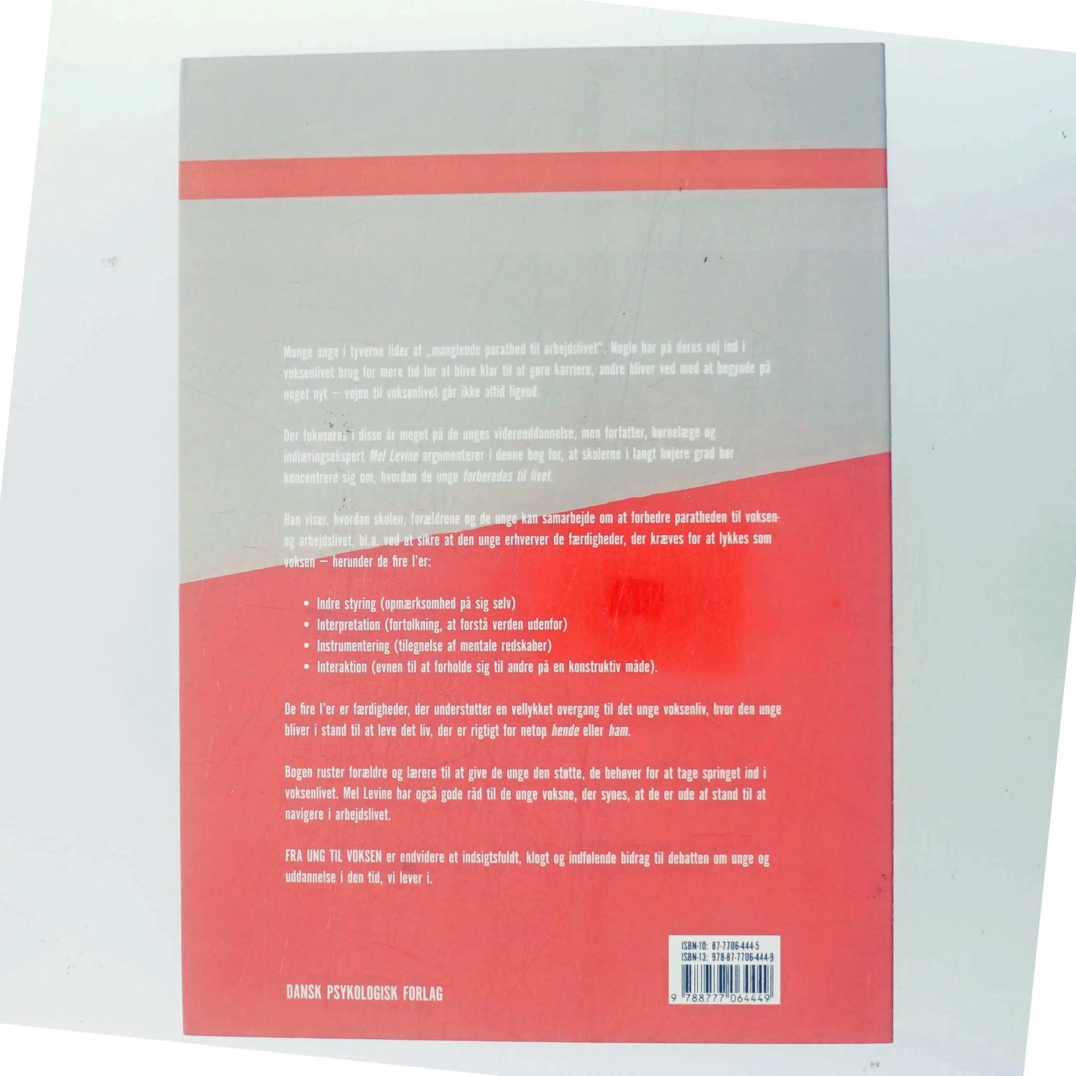 Fra ung til voksen af Mel Levine (Bog)