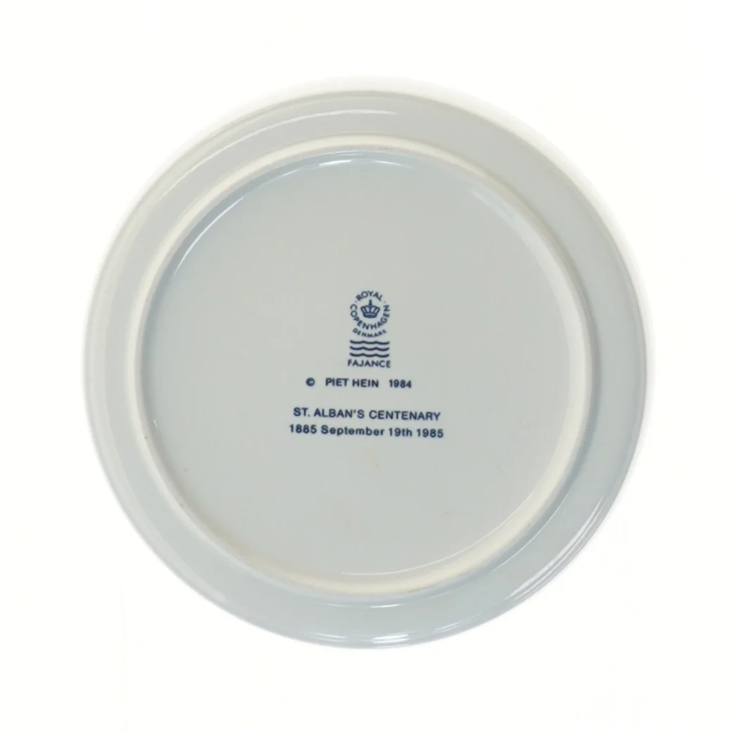 Royal Copenhagen centenary tallerken fra Royal Copenhagen (str. Ø 17,3 cm)