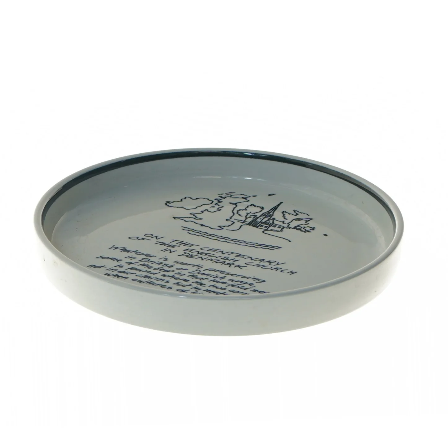 Royal Copenhagen centenary tallerken fra Royal Copenhagen (str. Ø 17,3 cm)