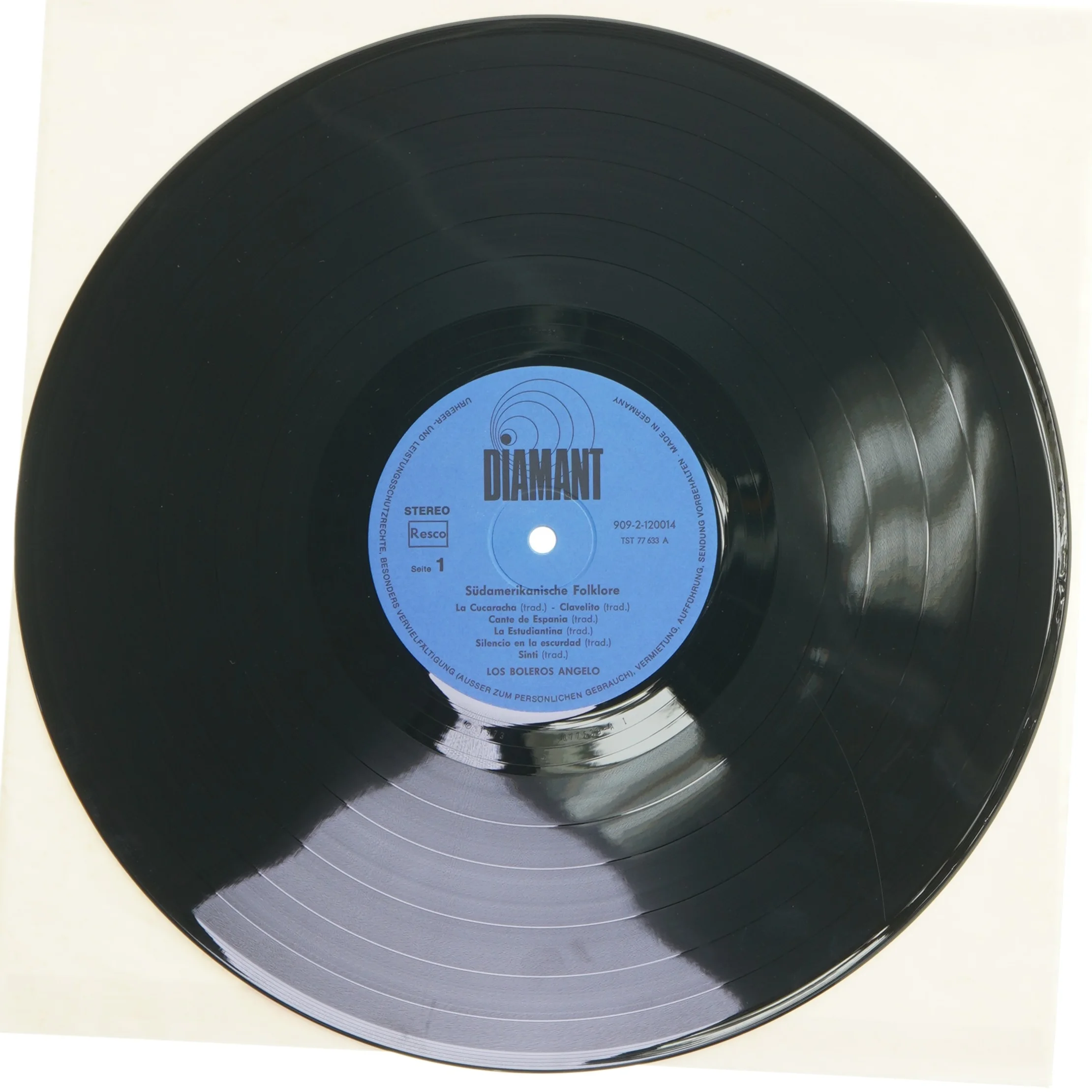 12X Folklore aus Südamerika LP