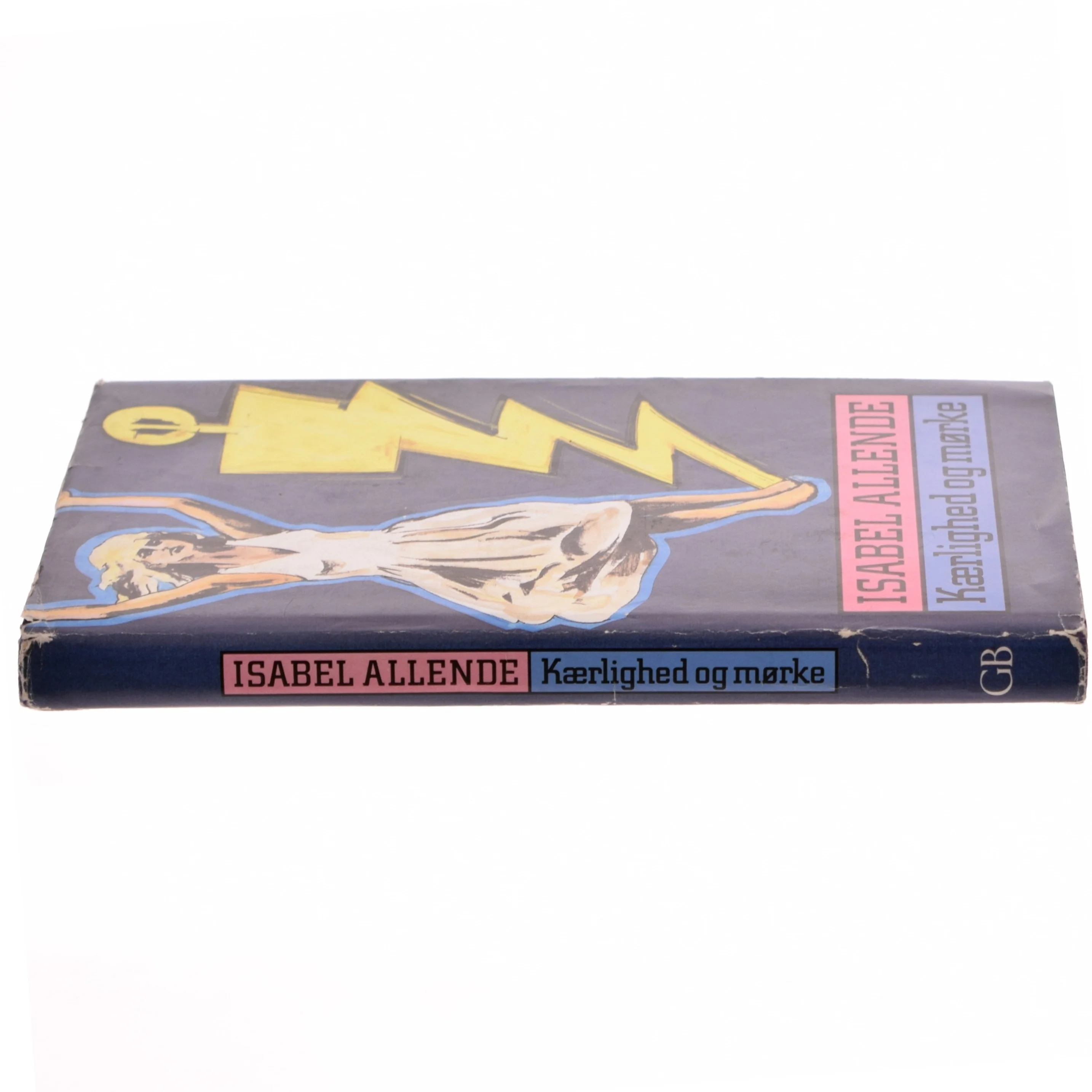 Hardback udgave af 'Kærlighed og mørke'