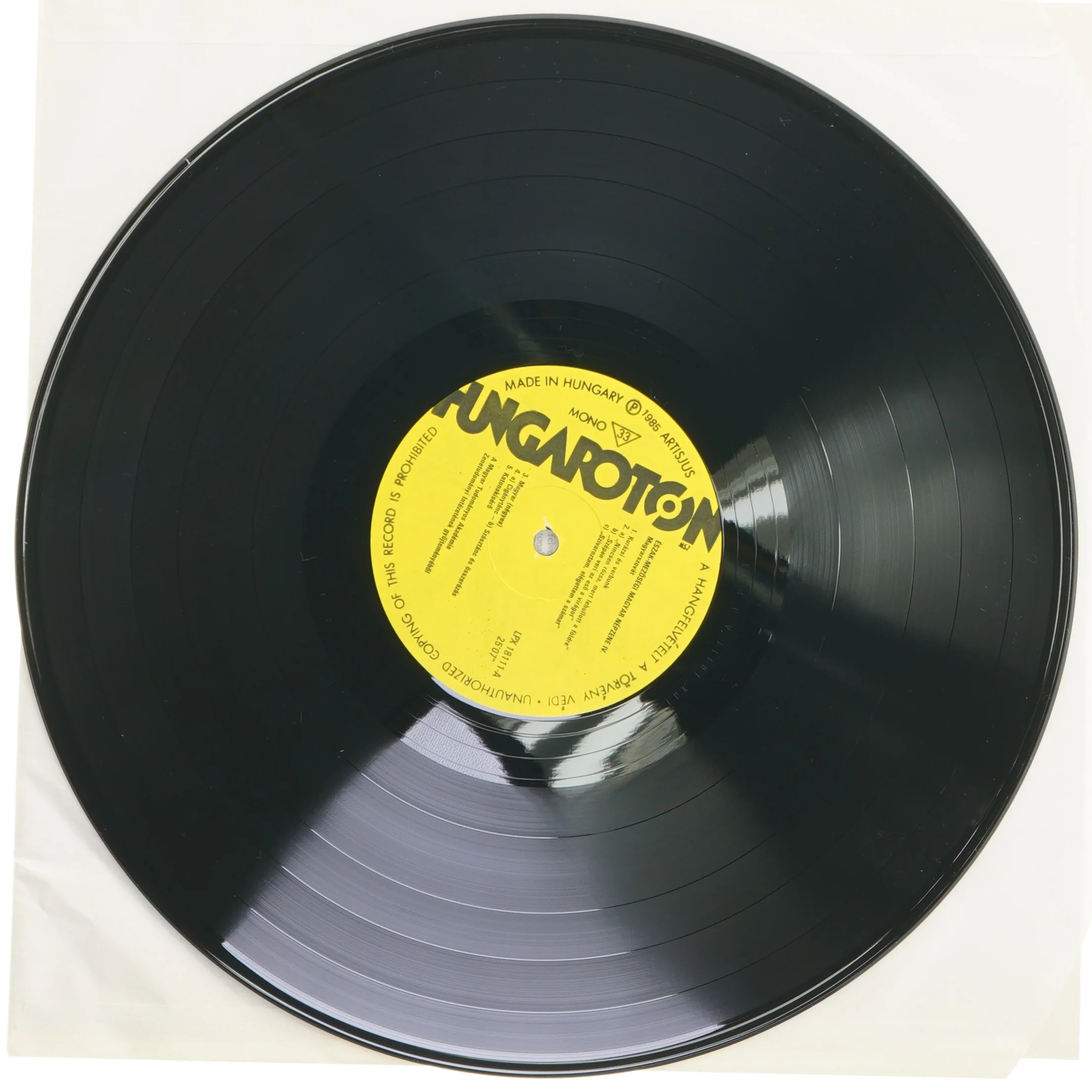 LP Hungarian Folk Music from Rumania fra Hungaroton