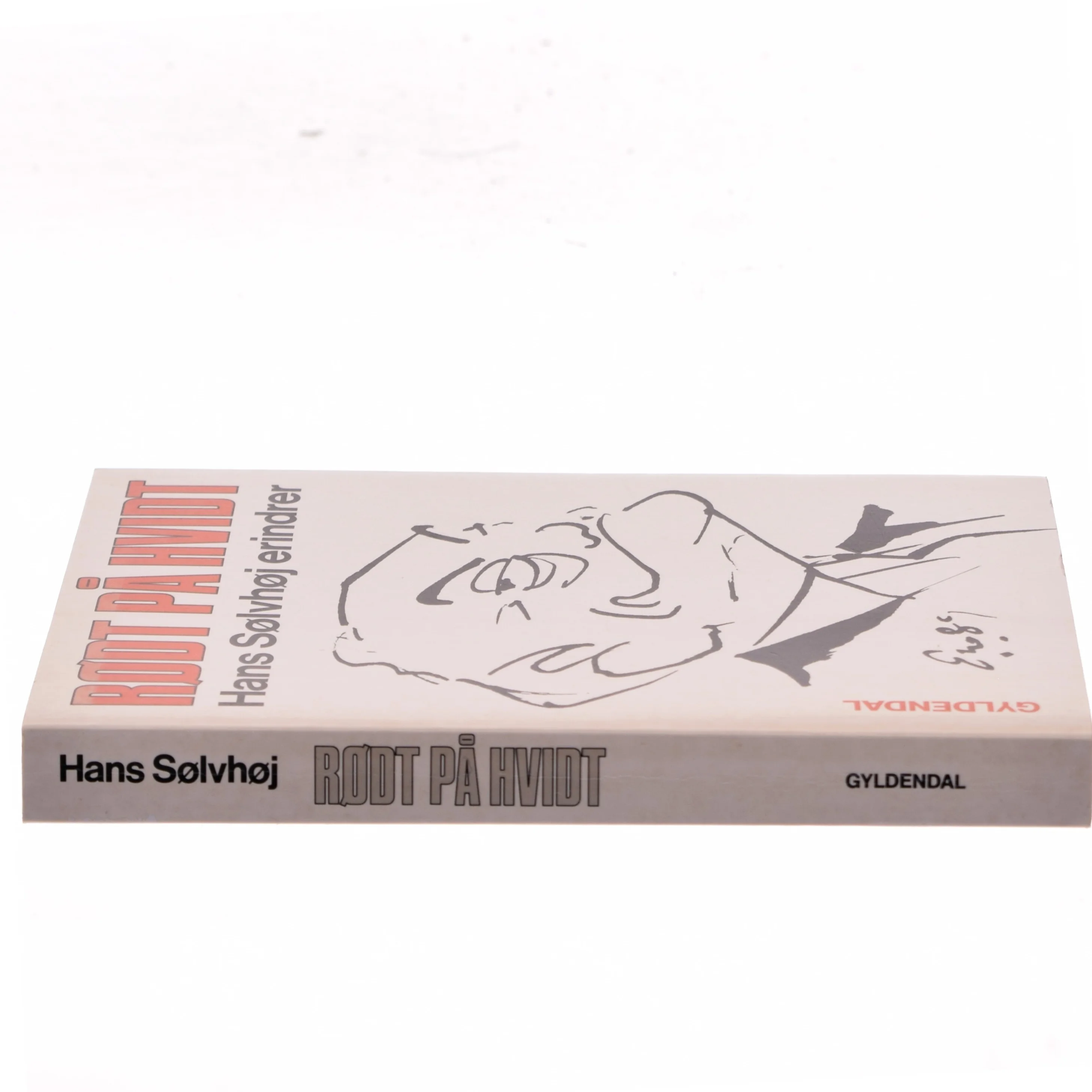 Rødt på hvidt af Hans Sølvhøj (Bog)