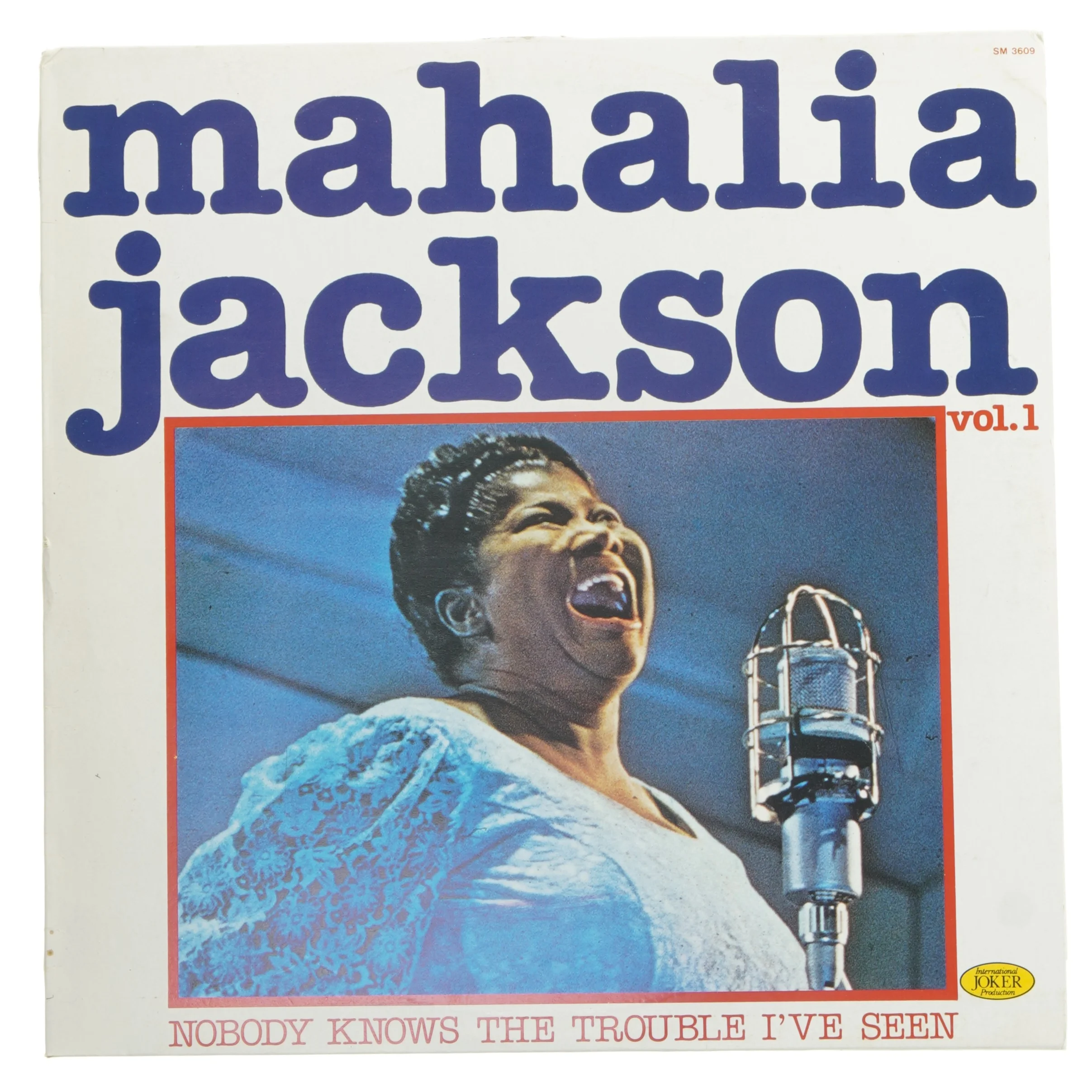 Mahalia Jackson LP Vol.1