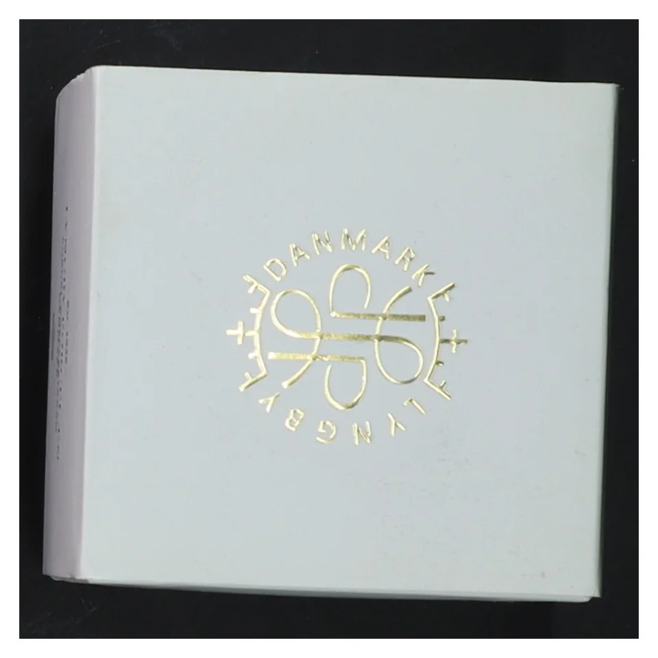 Rhombe juleornament lyserød fra Lyngby Porcelæn (str. 7,5 cm)