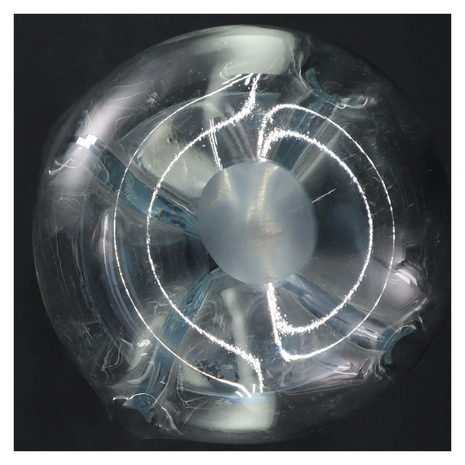 Glas karaffel med prop (str. 31 cm)