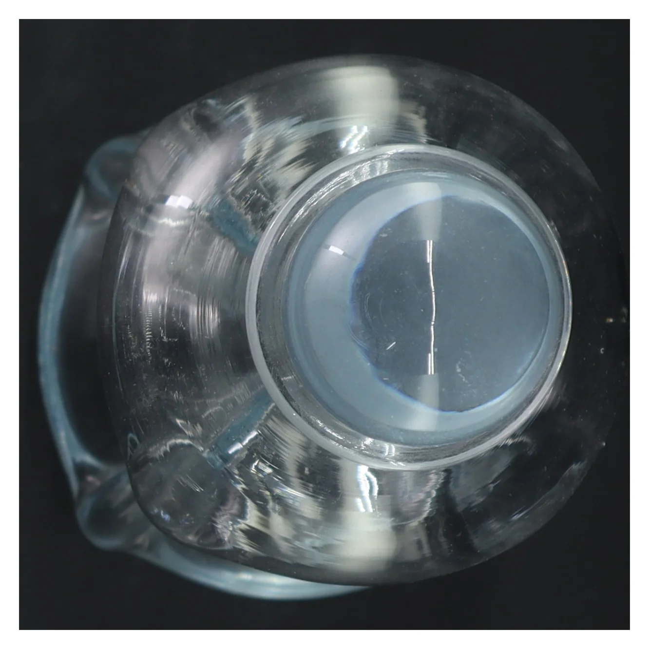 Glas karaffel med prop (str. 31 cm)