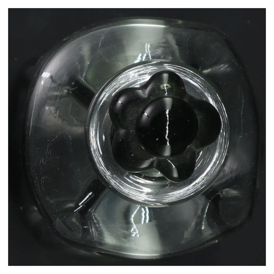 Glas karaffel med prop (str. 25 cm)