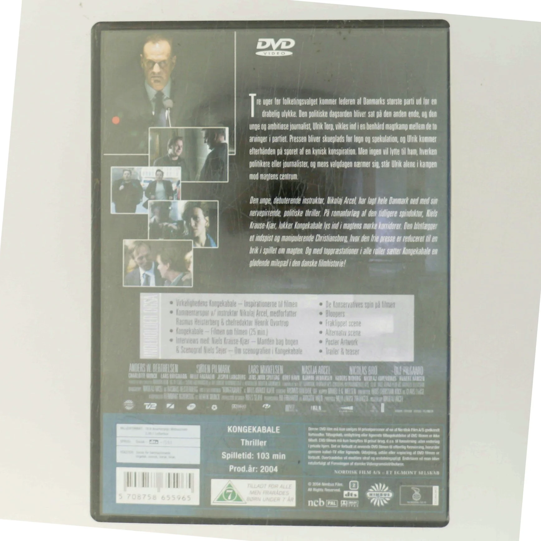 Kongekabale med Anders W. Berthelsen (DVD)