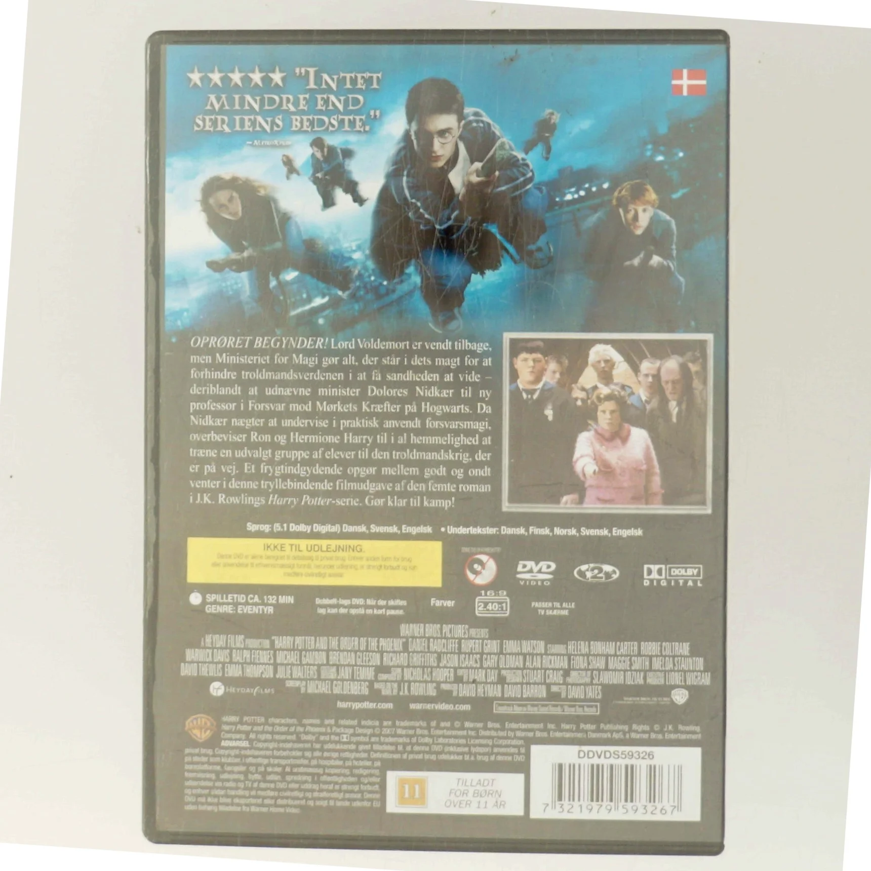 Fønixordenen (5) med Daniel Radcliffe (DVD)