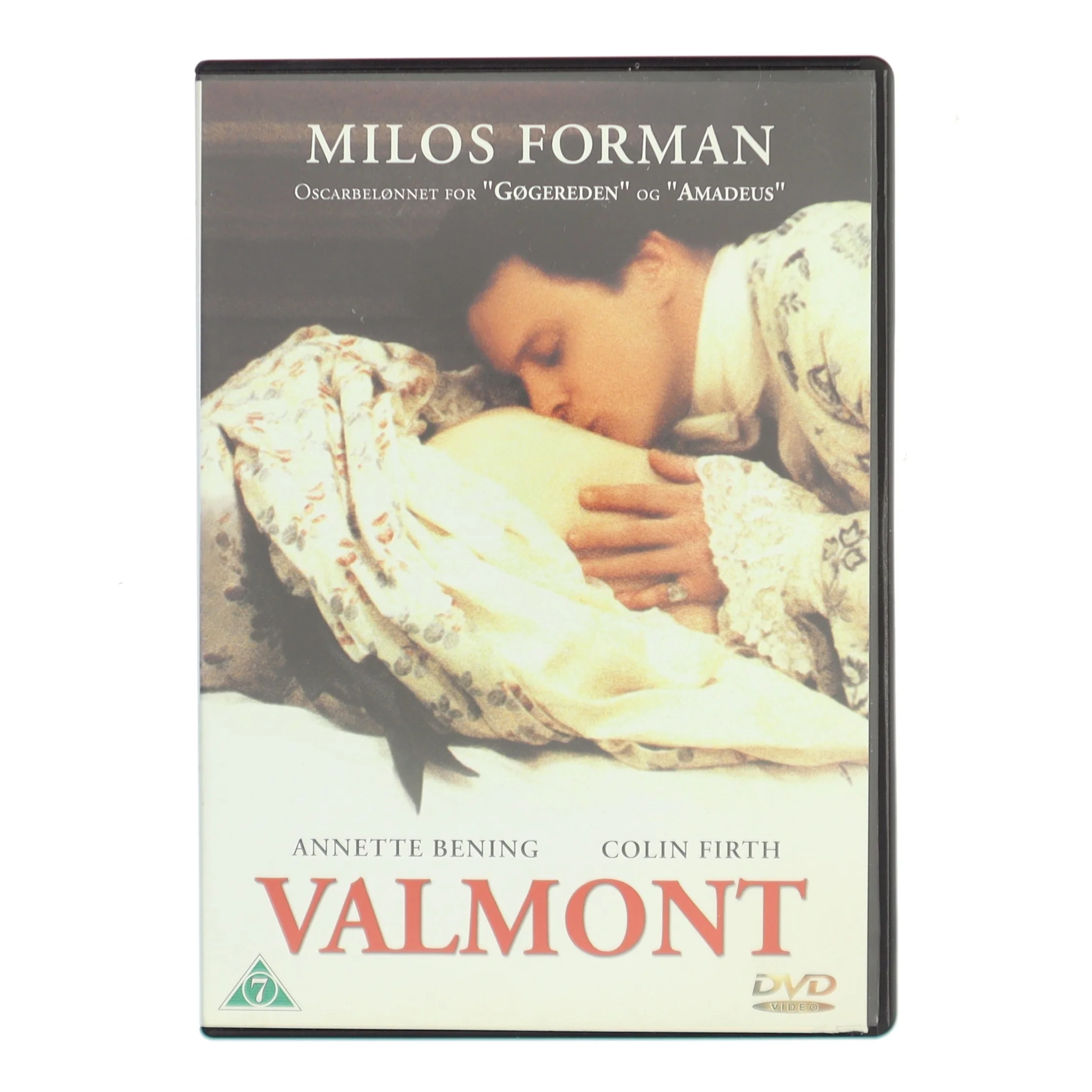 Valmont af Milos Forman med Annette Bening (DVD)