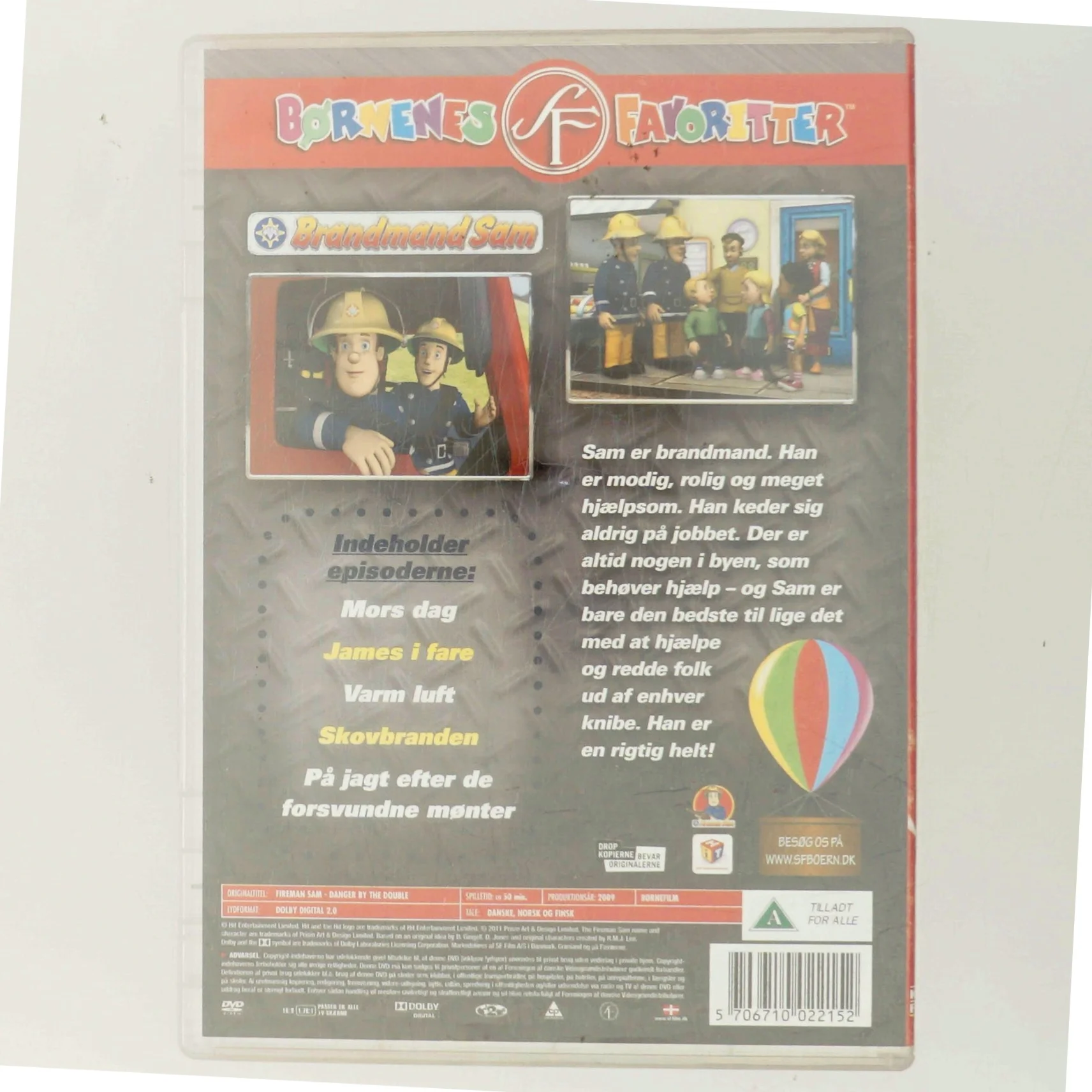 Brandmans Sam, Skovbranden (DVD)