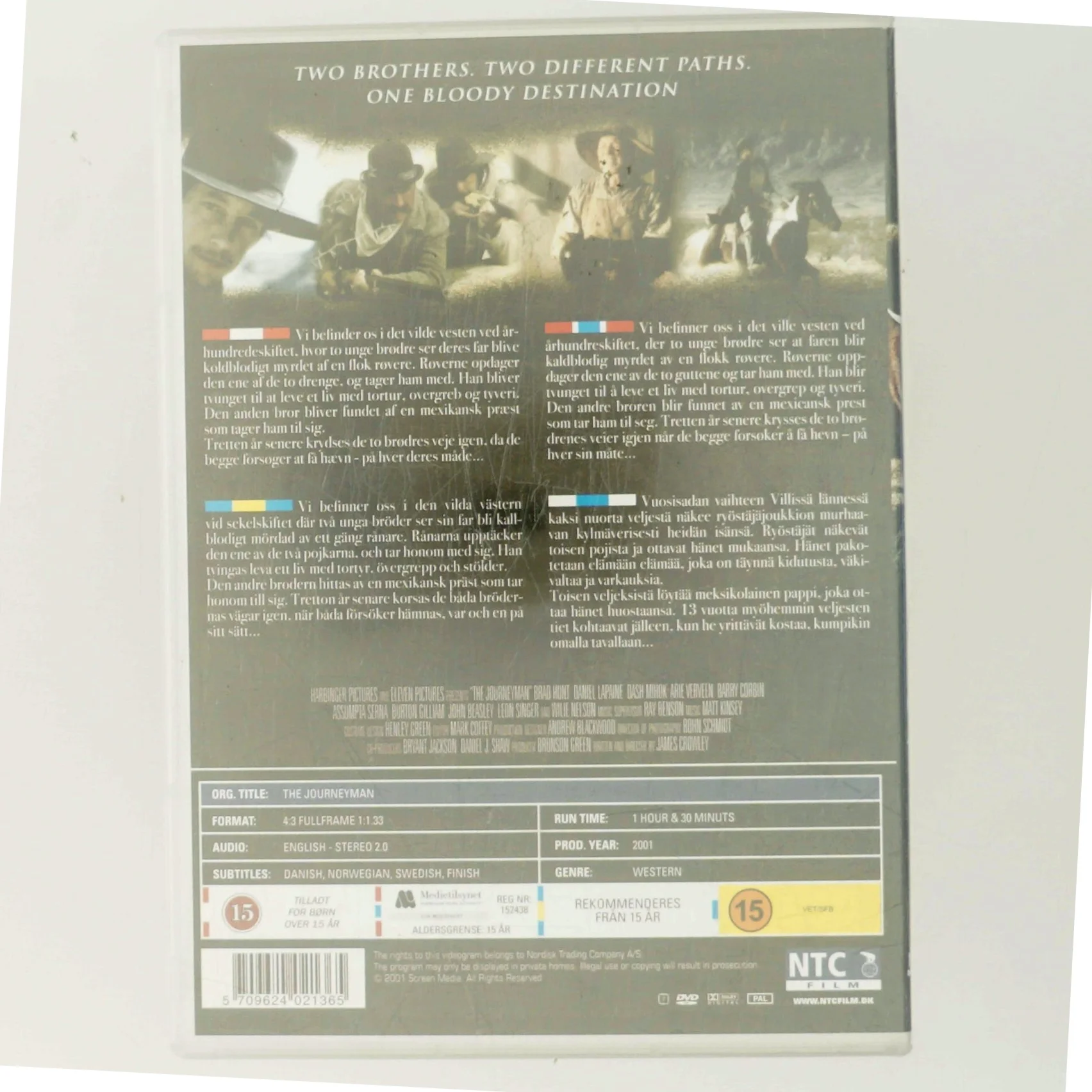 The Journeyman (2001) [DVD] med Brad Hunt (DVD)