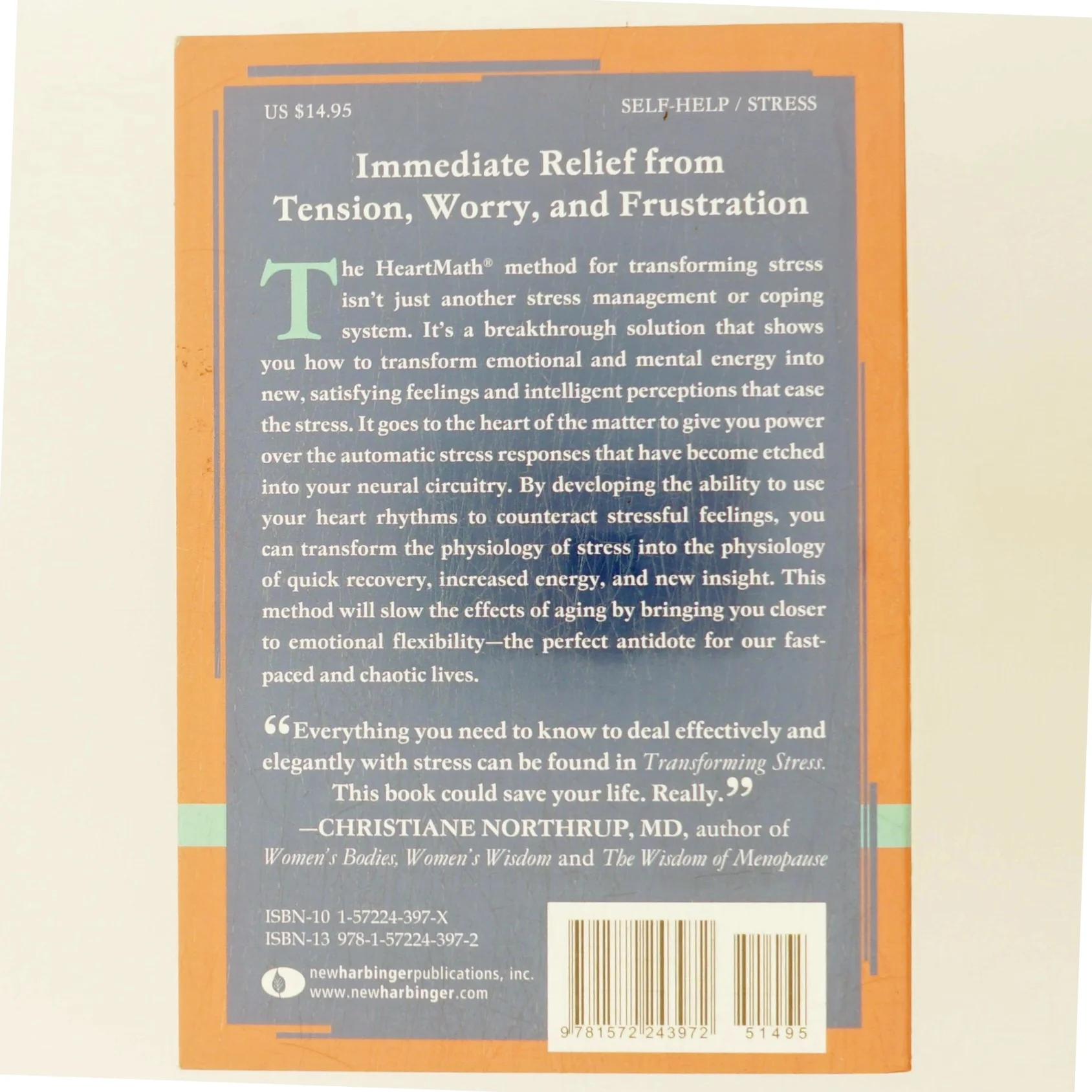 Transforming stress : the HeartMath solution for relieving worry, fatigue, and tension (Bog)