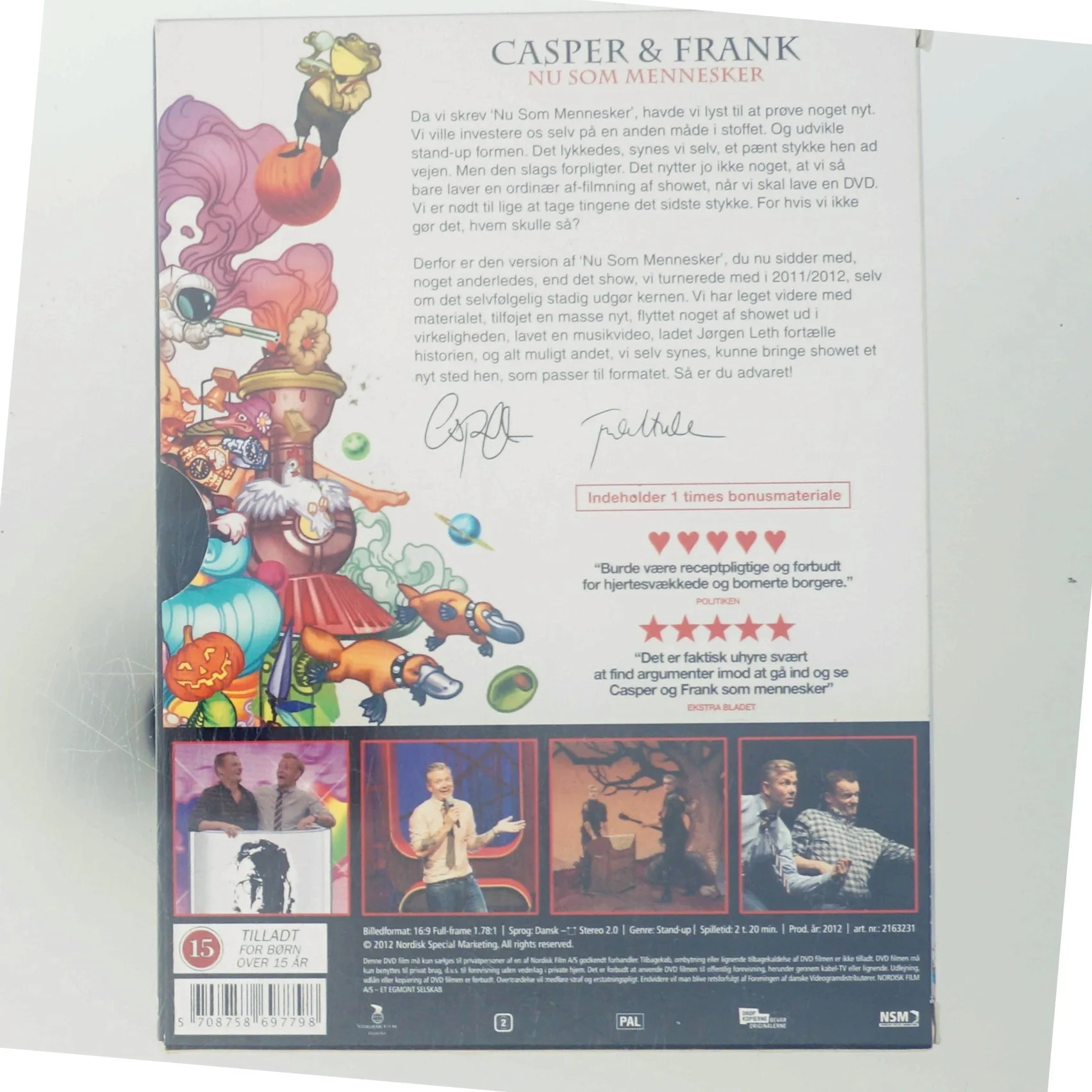 Casper og Frank, nu som mennesker med Casper Christensen (DVD)