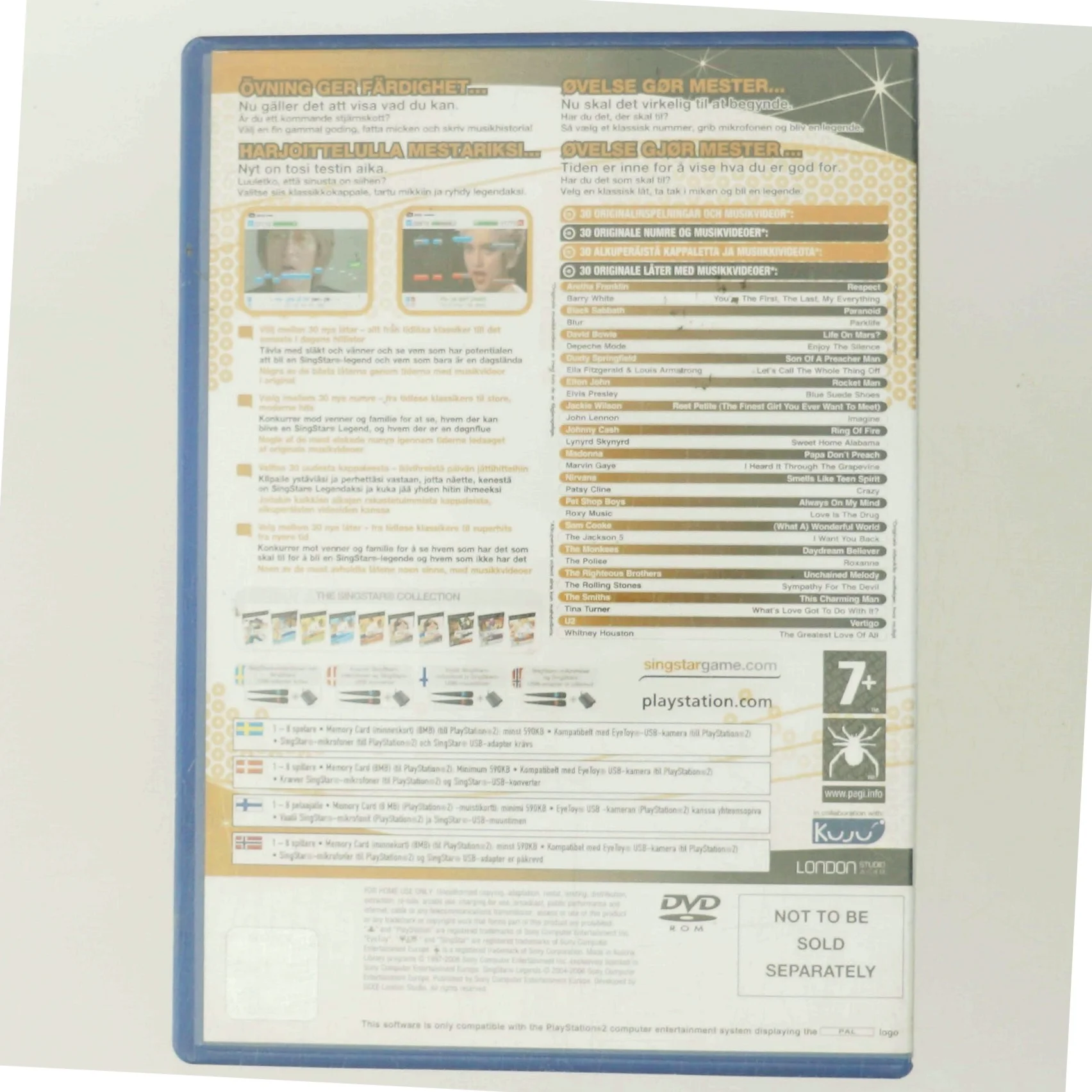 SingStar Legends (DVD)