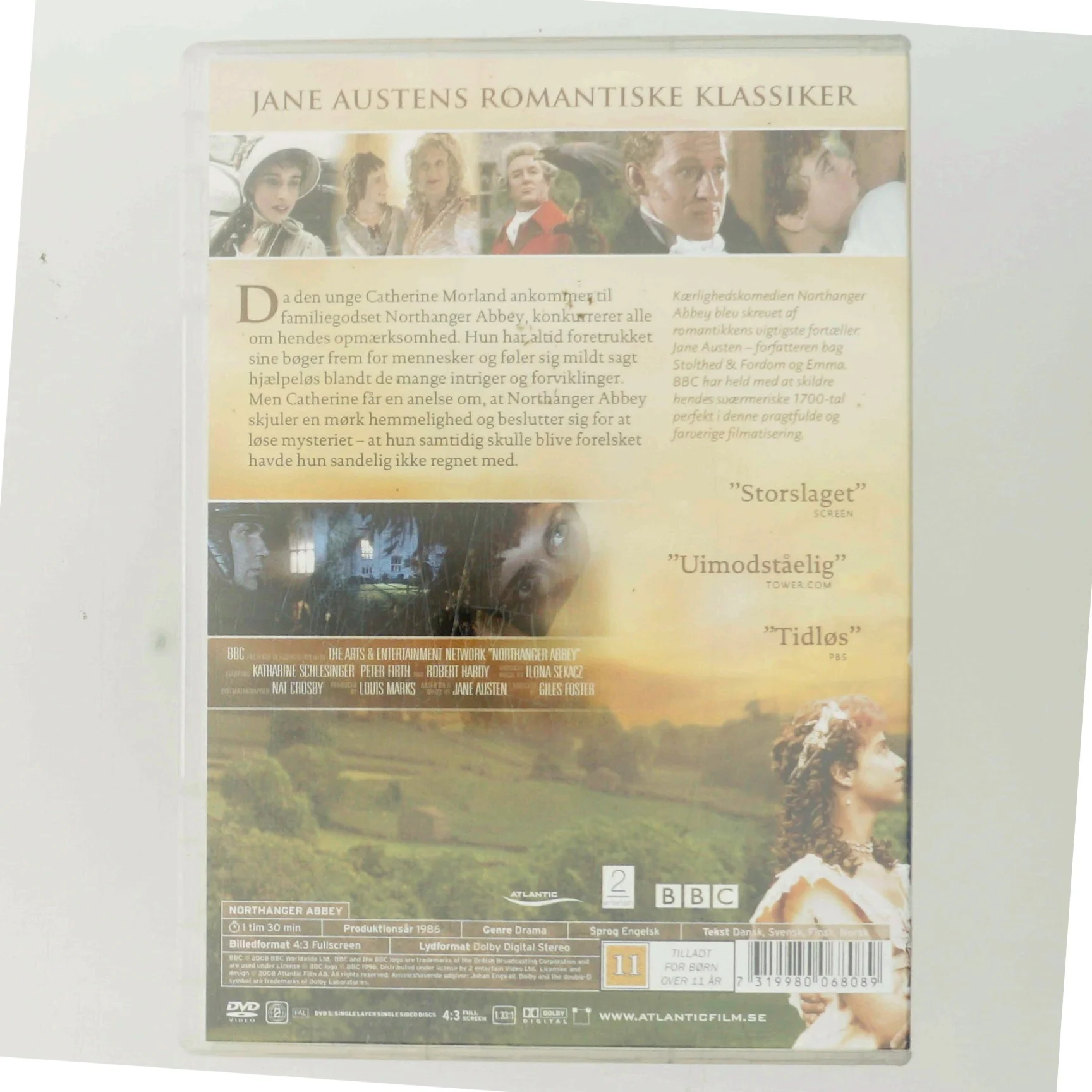 Northanger Abbey med Katharine Schlesinger (DVD)