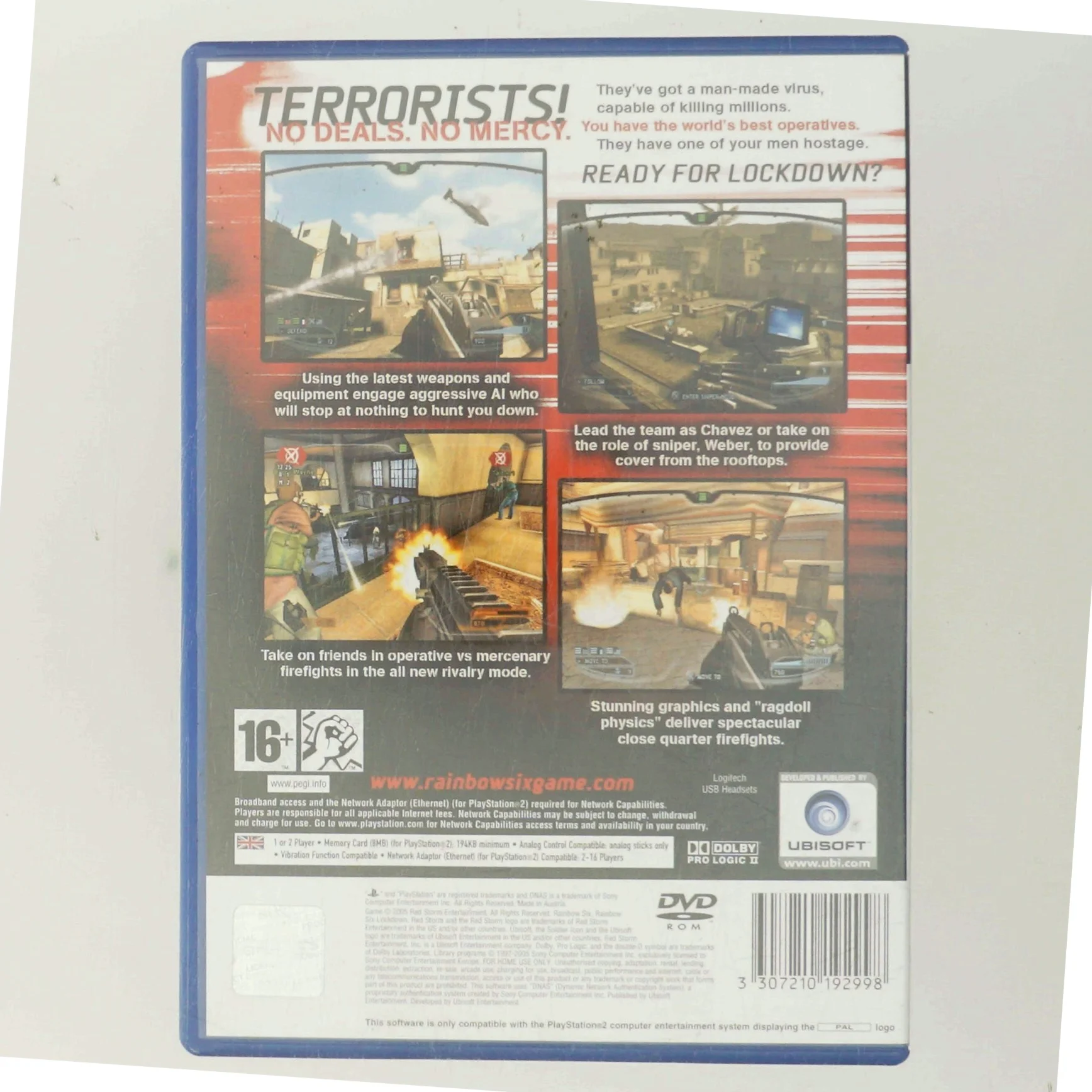 Tom Clancy's Rainbow Six: Lockdown (DVD)